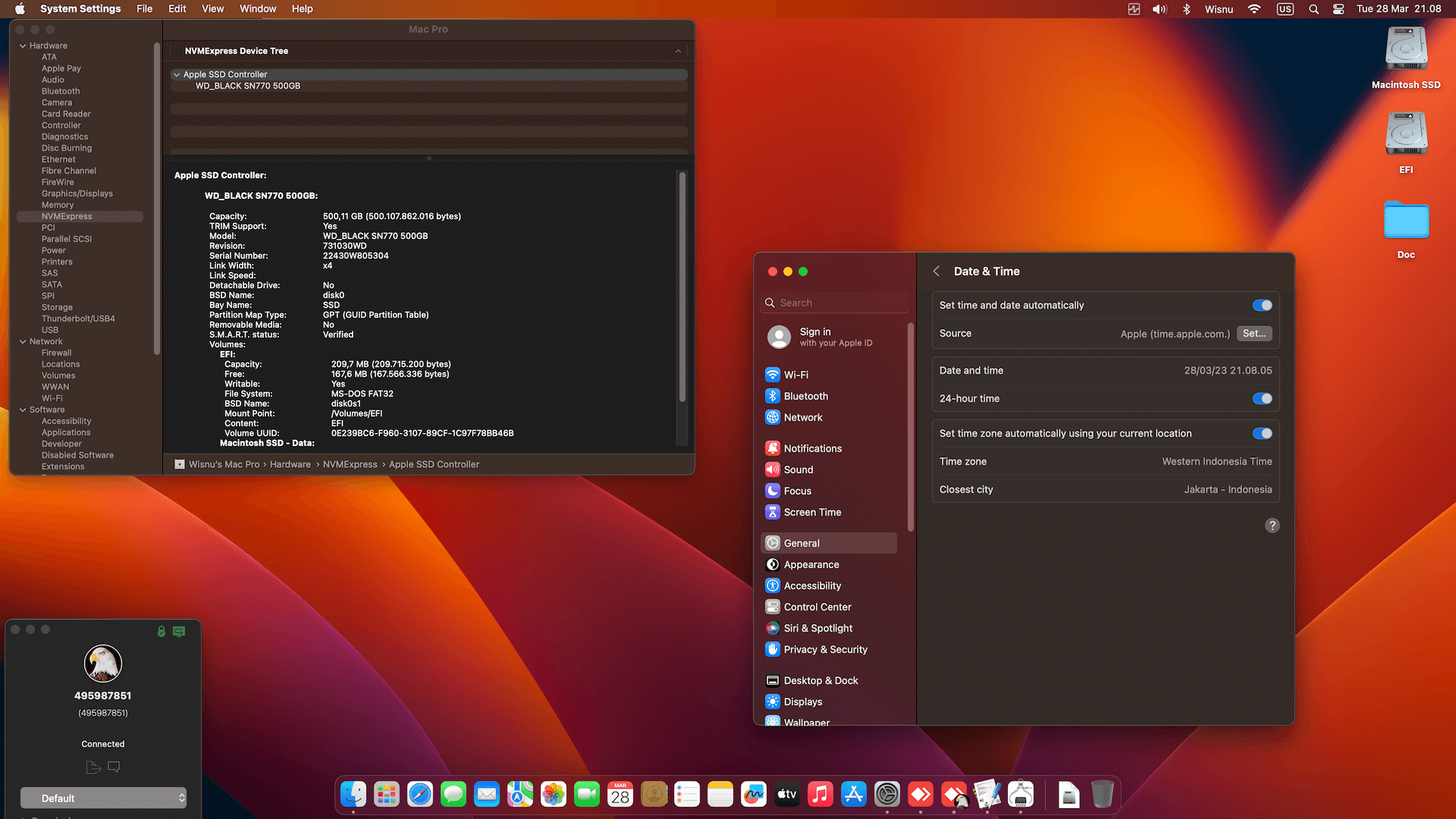 Asrock DeskMeet B660 Series + Intel Core i9 13900K + Power Color RX 6600   OpenCore 6