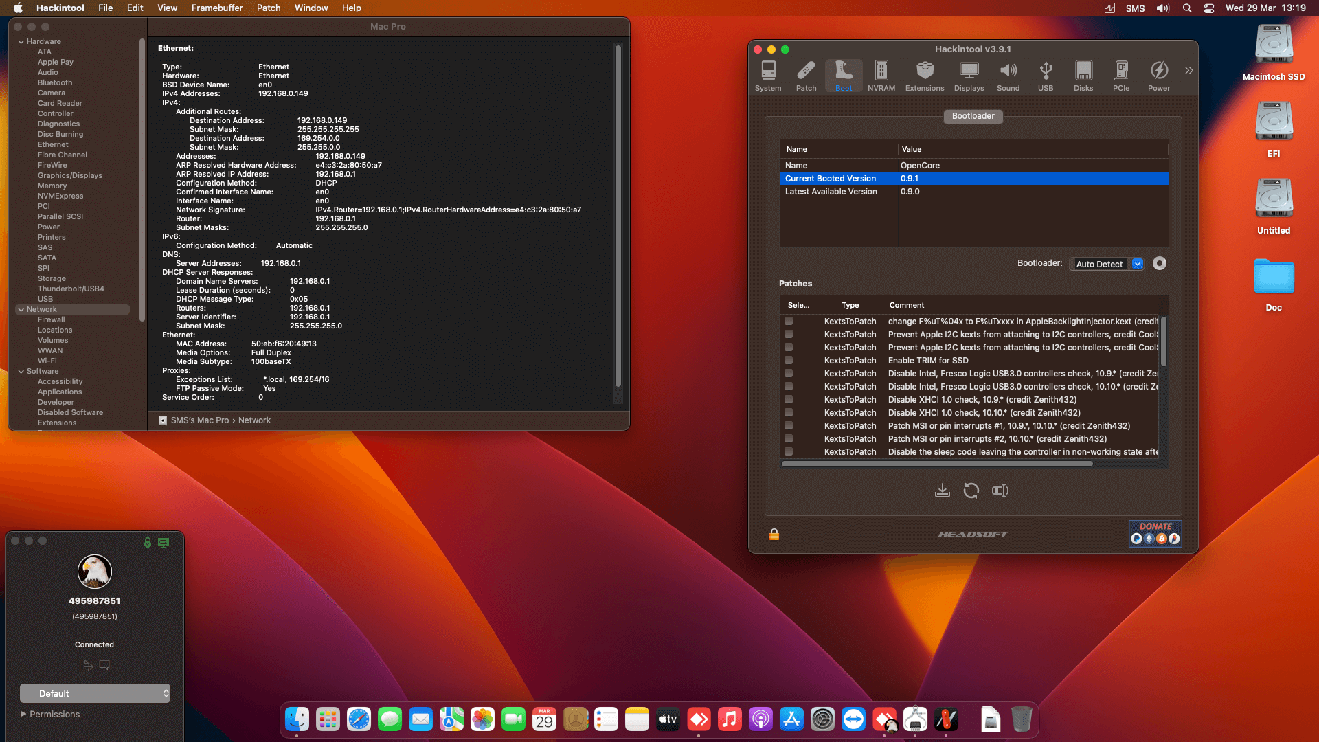 Asus Prime B660 Plus D4 + Intel Core i5 12600K + Biostar RX 6650 XT   OpenCore 8