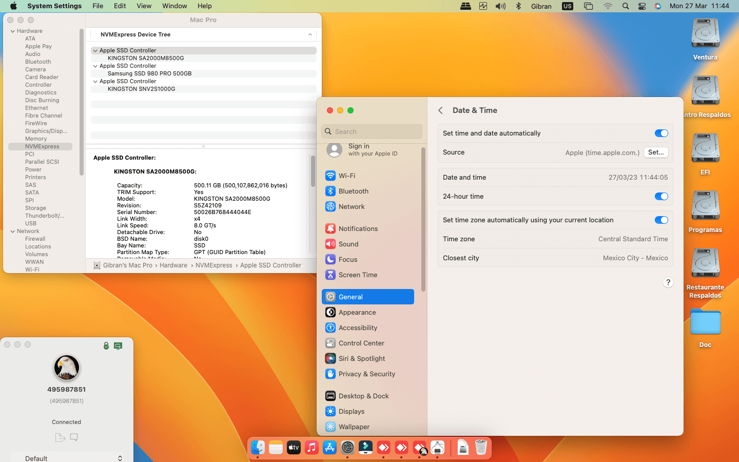 Asus ROG Strix Z690 A Gaming Wifi D4 + Intel Core i7 12700K + Peladn RX 580 2048SP   OpenCore 7