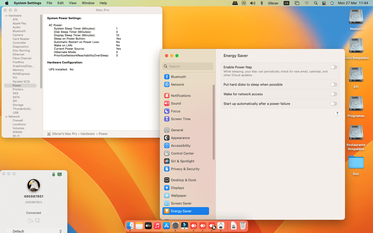 Asus ROG Strix Z690 A Gaming Wifi D4 + Intel Core i7 12700K + Peladn RX 580 2048SP   OpenCore 8