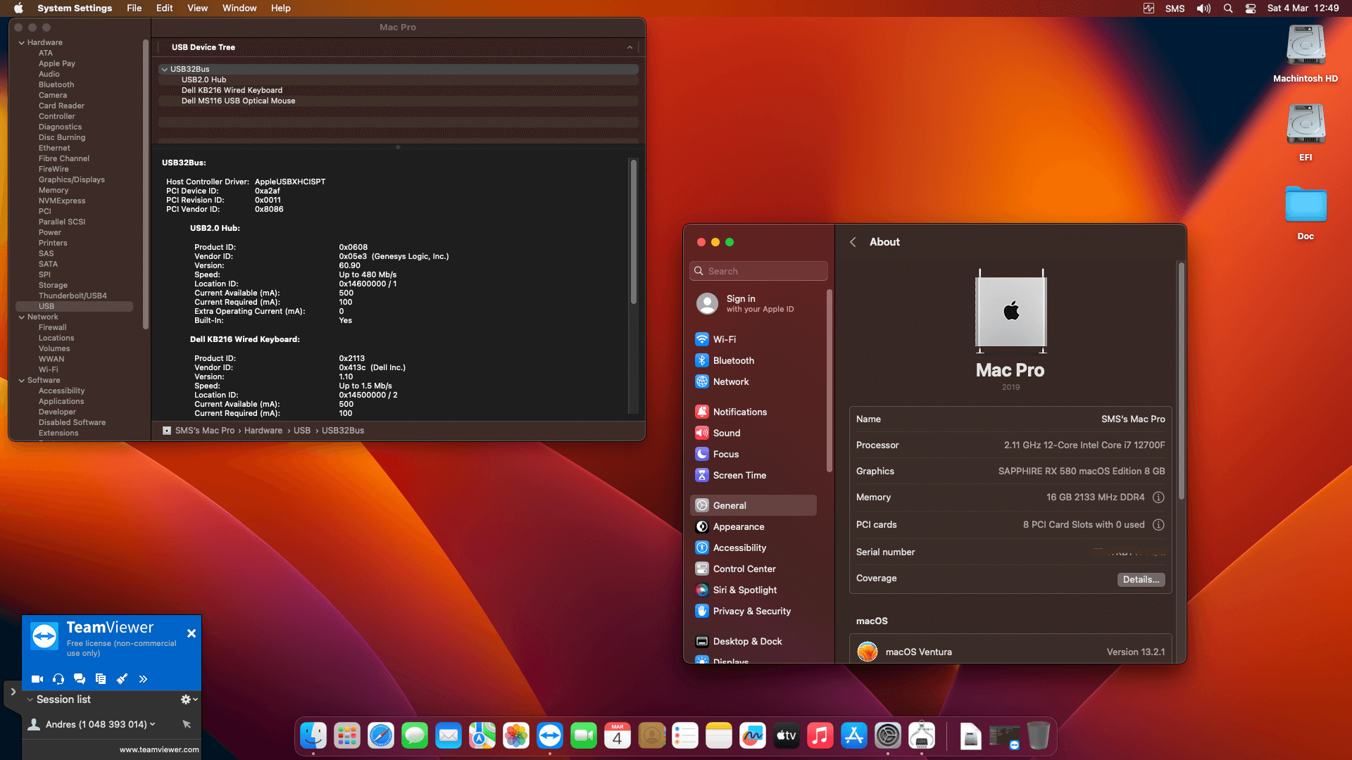 Gigabyte B660M DS3H AX DDR4 + Intel Core i7 12700F + Sapphire RX 580   OpenCore 3