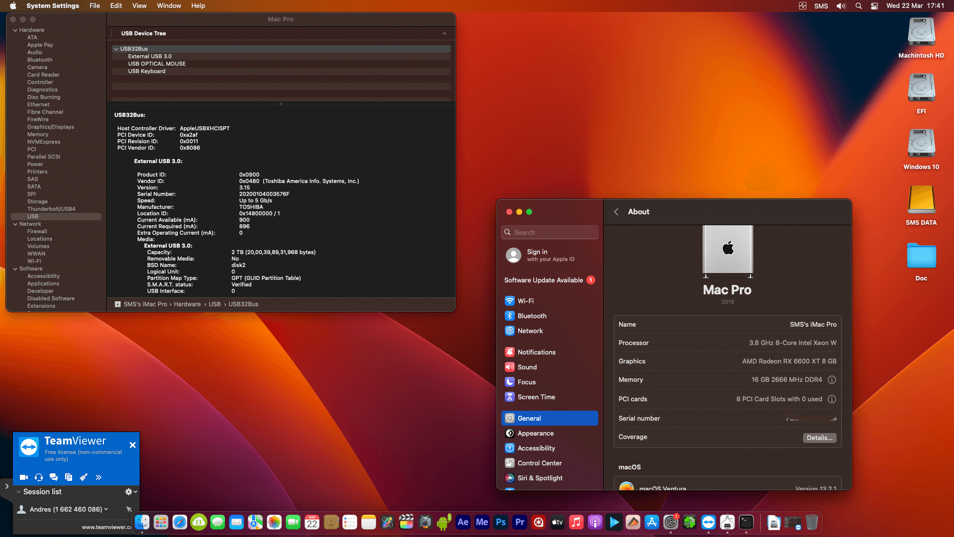 Gigabyte Z590 D + Intel Core i7 10700K + Power Color RX 6600 XT   OpenCore 3
