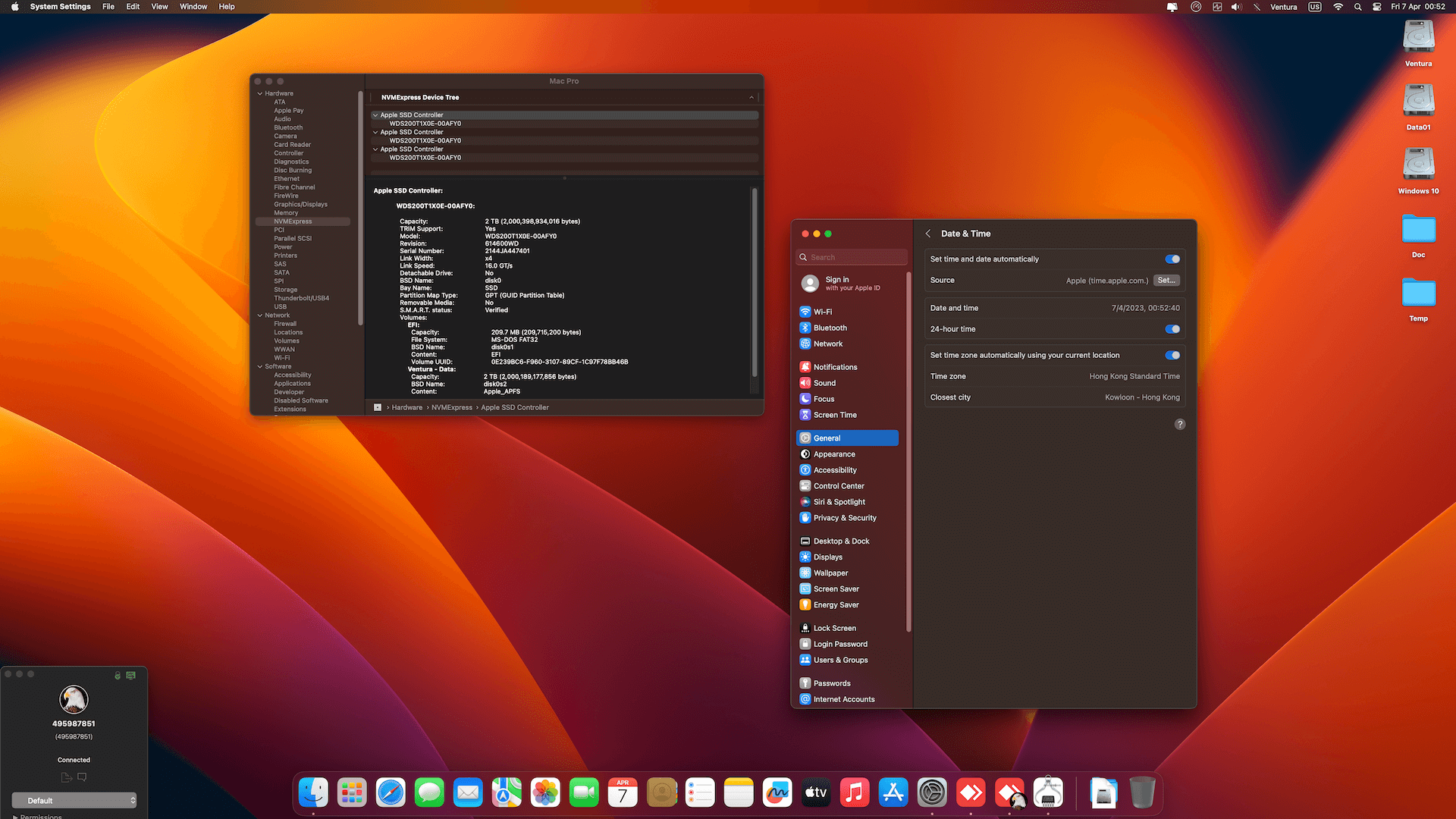 Gigabyte Z690 Aero D + Intel Core i7 12700K + Gigabyte RX 6800 XT   OpenCore 6