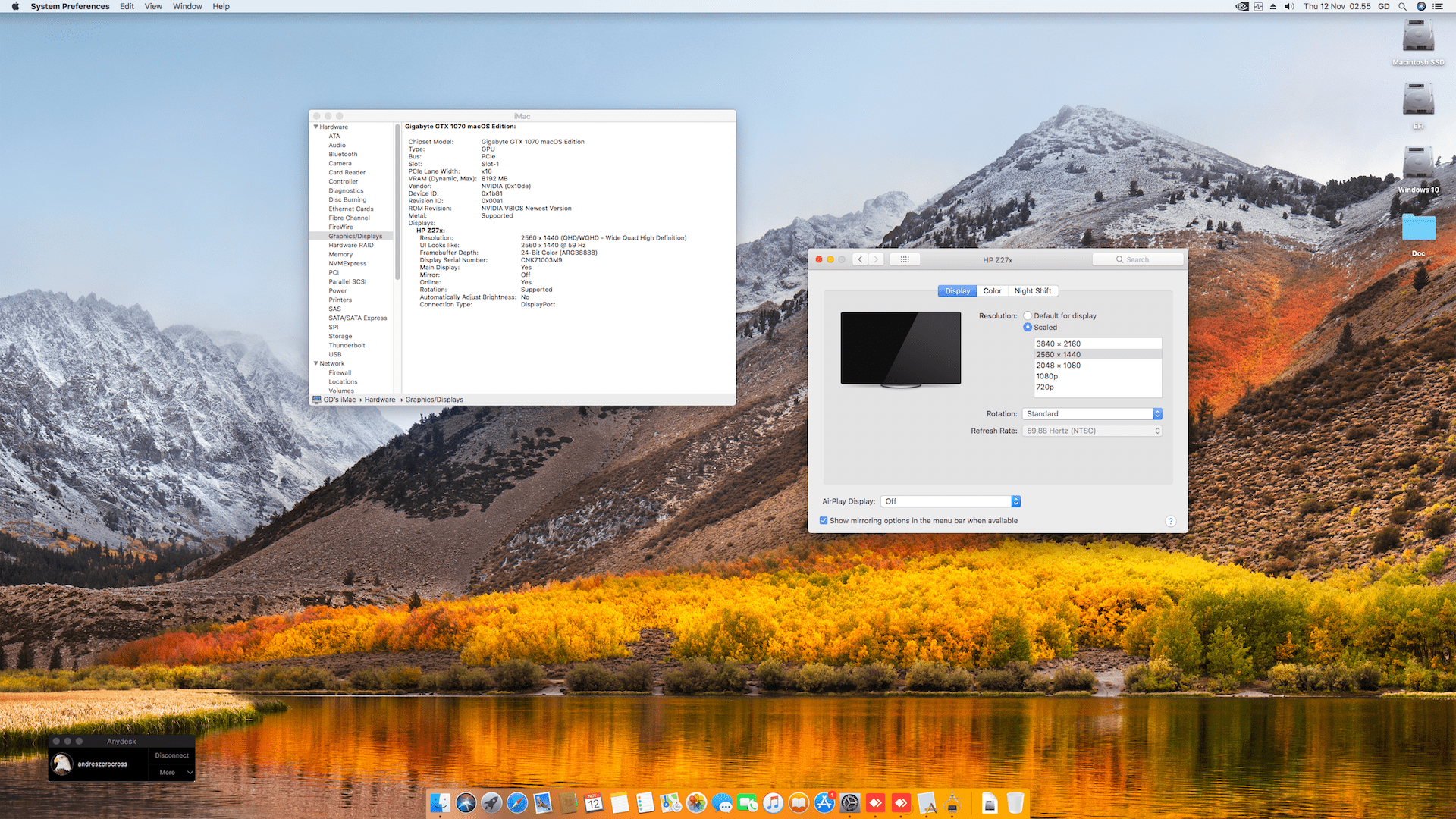 Asrock B365M Phantom Gaming 4 + Intel i5 8400 + Gigabyte GTX 1070   OpenCore 6