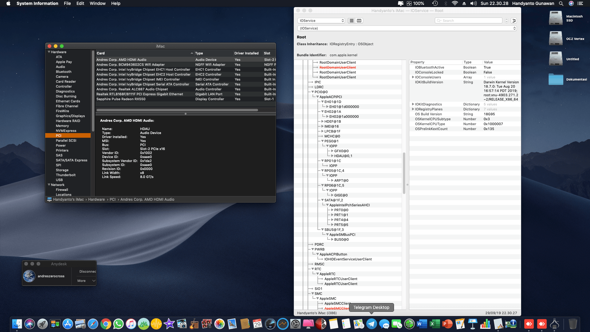 Asus H61MK + Intel Core i5 3550 + AMD Radeon RX 550 8