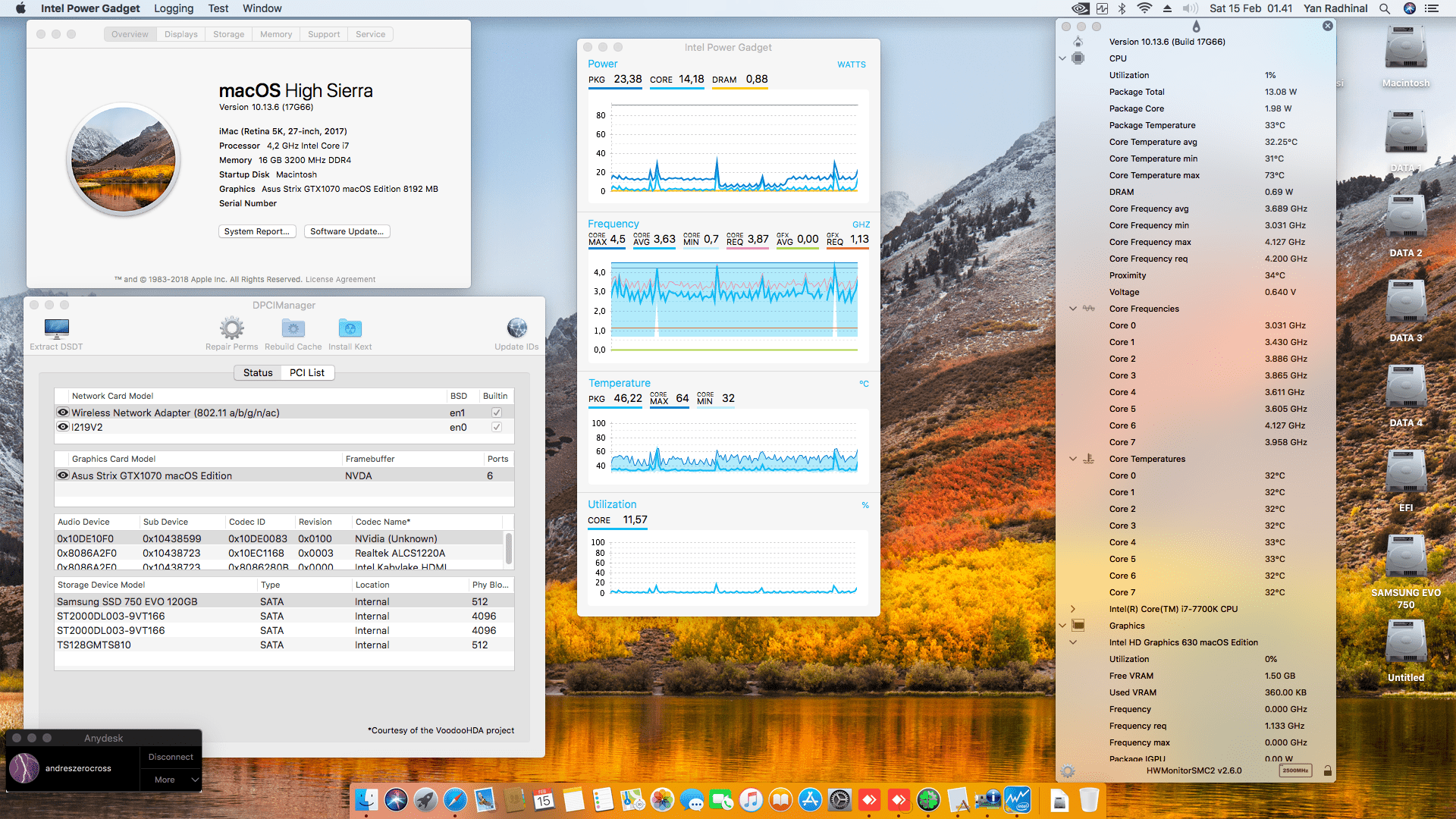 Asus ROG Strix Z270 F Gaming + Intel Core i7 7700K + Asus ROG Strix GTX 1070 1