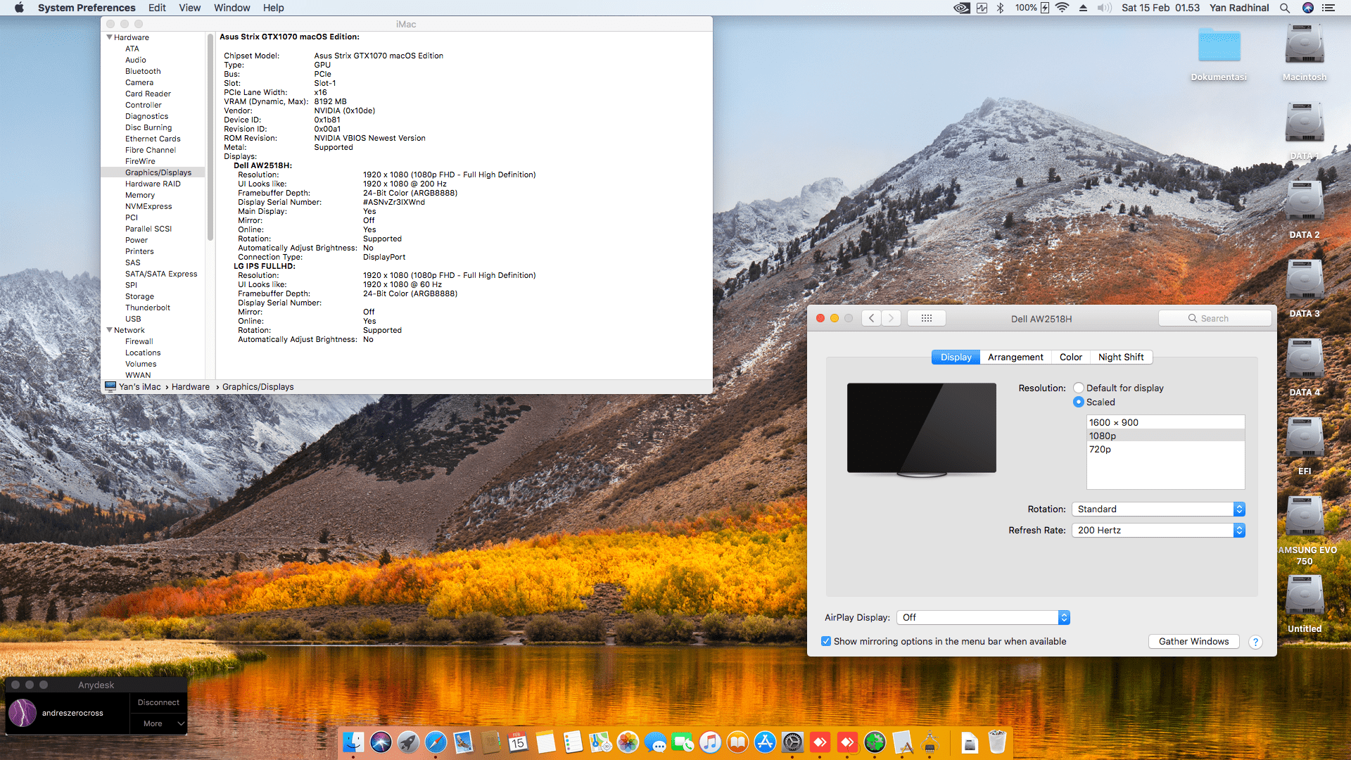 Asus ROG Strix Z270 F Gaming + Intel Core i7 7700K + Asus ROG Strix GTX 1070 6