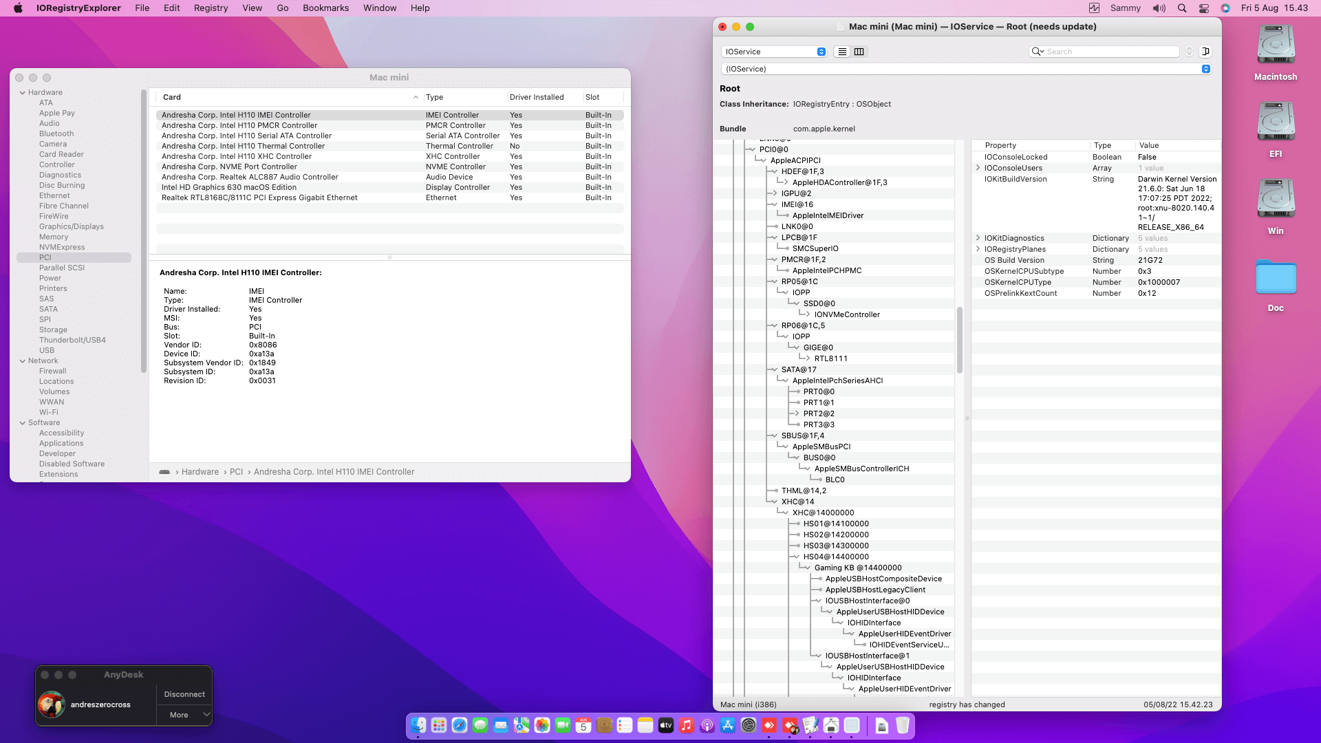 Asrock H110M DVS R3.0 + Intel Core i5 7600   OpenCore 9