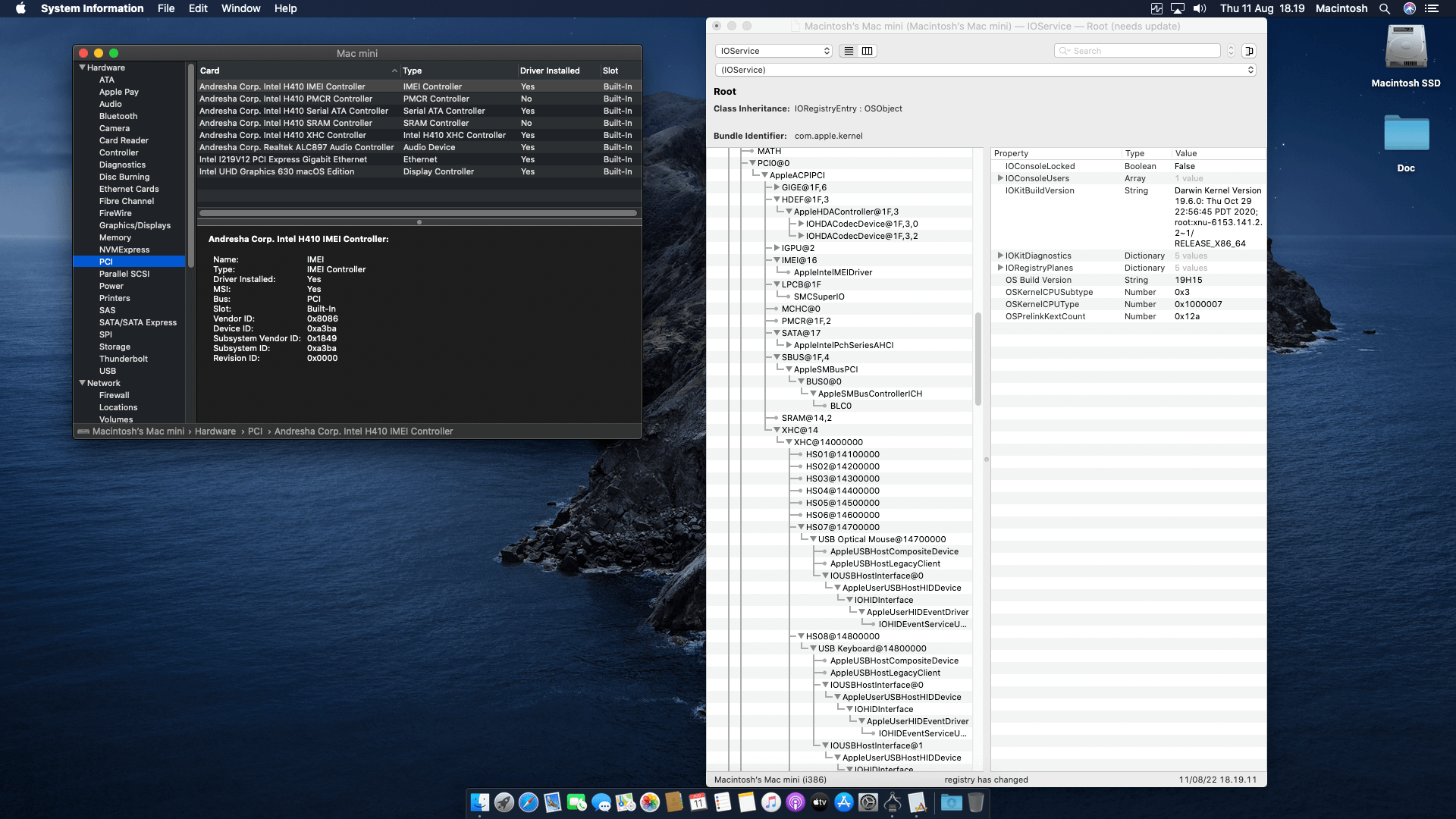 Asrock H410M HVS R2.0 + Intel Core i3 10105   OpenCore 9