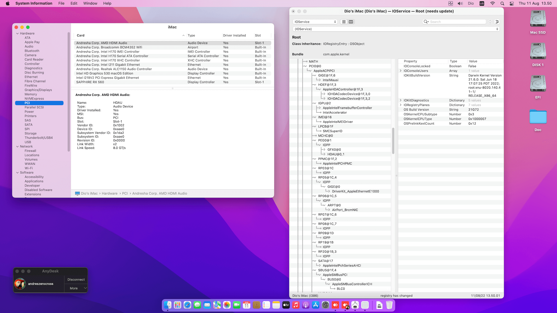 Gigabyte GA H170N WIFI + Intel Core i7 6700K + Sapphire RX 560   OpenCore 9