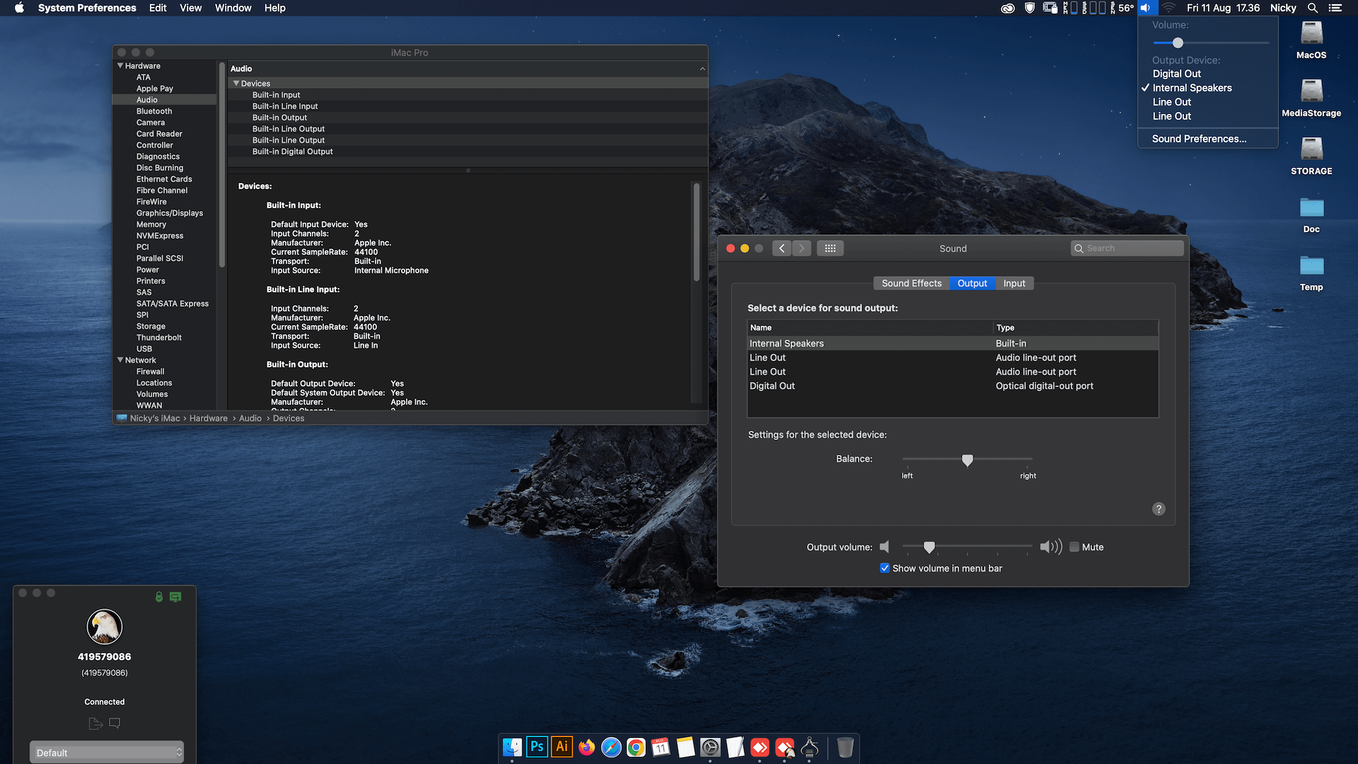 Asus ROG Strix Z390i Gaming + Intel Core i9 9900K + Power Color Radeon VII 2nd OpenCore 1