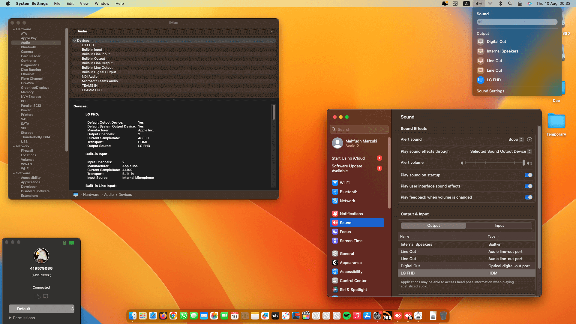 Gigabyte B460 Aorus Pro AC + Intel Core i9 10900 + Asrock RX 6650 XT   OpenCore 1