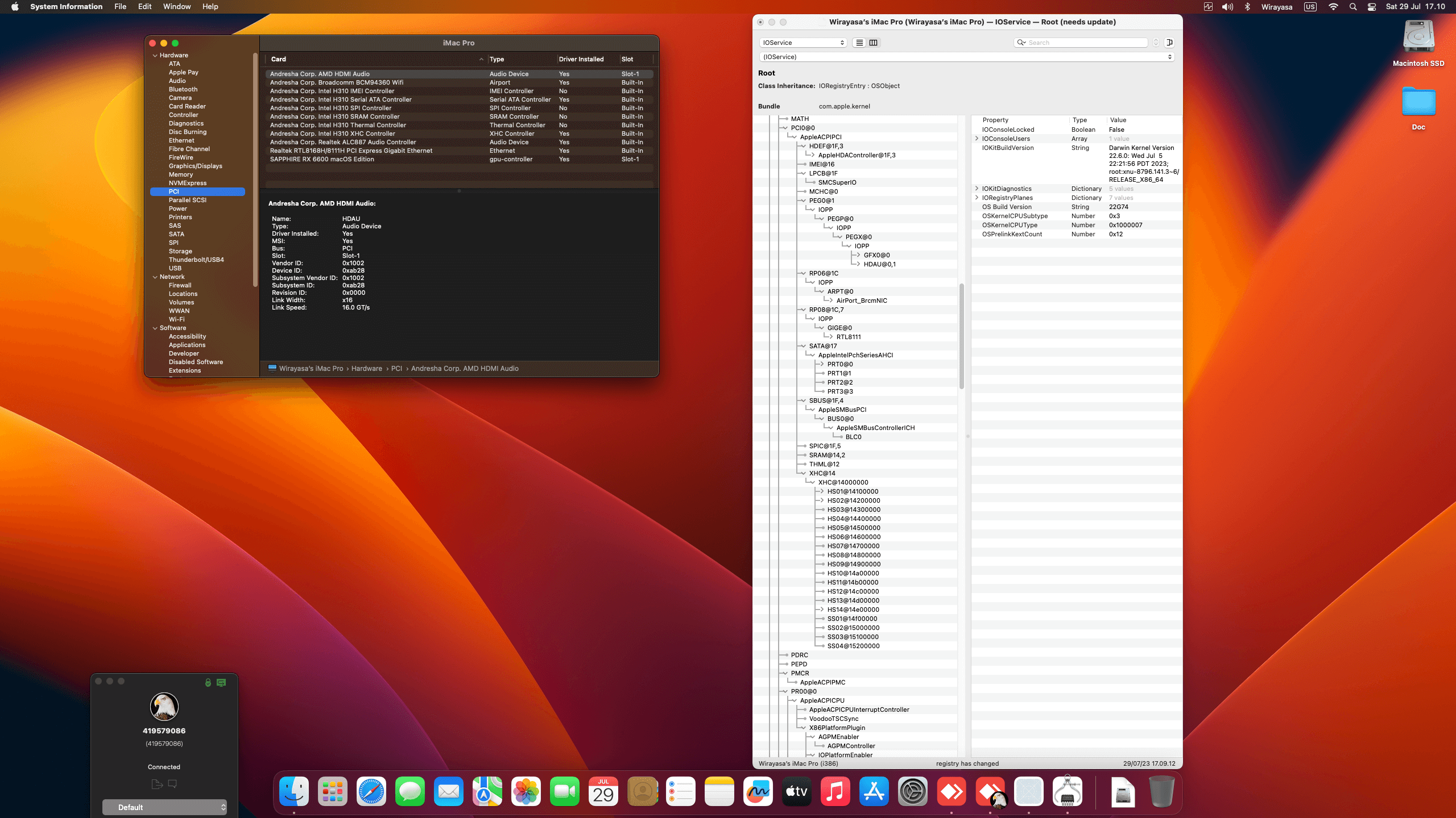 Gigabyte H310M DS2 + Intel Core i3 8100 + Sapphire RX 6600   OpenCore 1