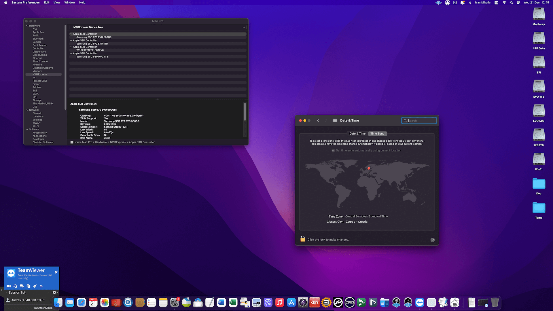 Asus ROG Maximus Z690 Hero + Intel Core i9 12900K + Sapphire RX 580 2nd   OpenCore 6