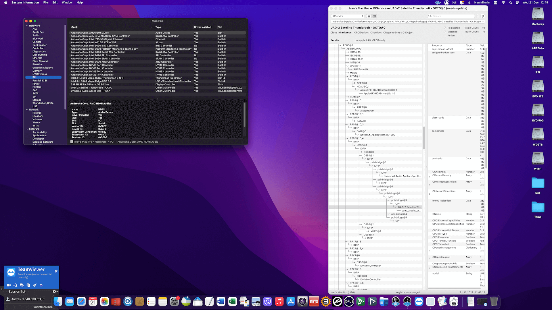 Asus ROG Maximus Z690 Hero + Intel Core i9 12900K + Sapphire RX 580 2nd   OpenCore 9