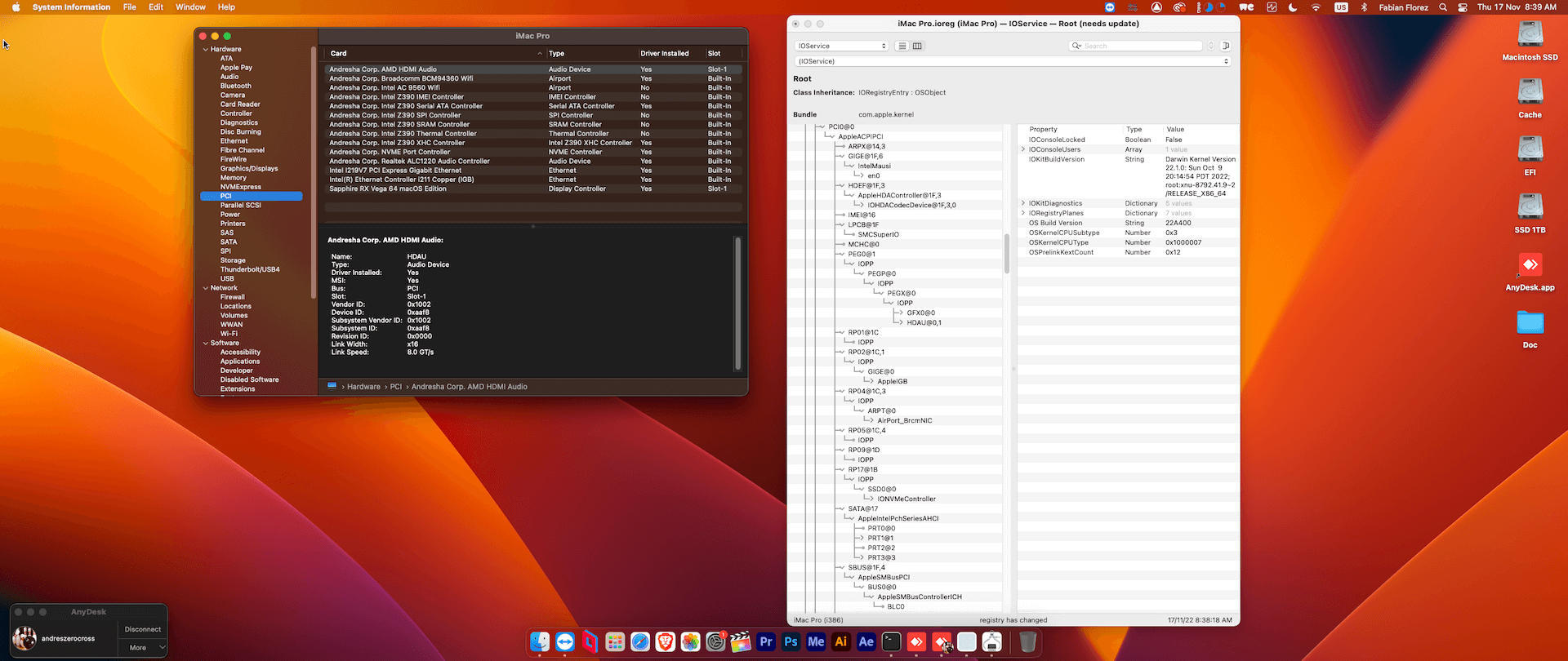 Gigabyte Z390 Designare + Intel Core i9 9900K + Sapphire Vega 64 2nd   OpenCore 9
