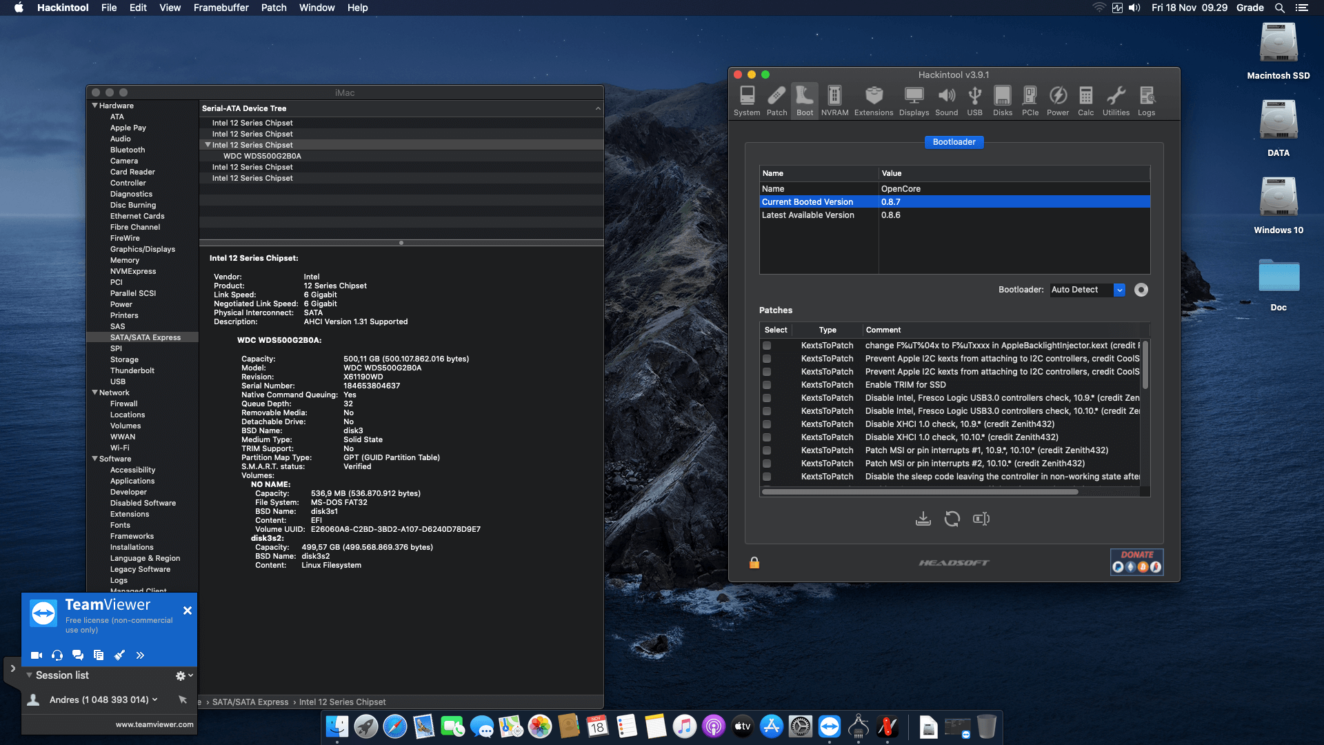 Gigabyte Z490 Vision D + Intel Core i7 10700K + Sapphire RX 580   OpenCore 8