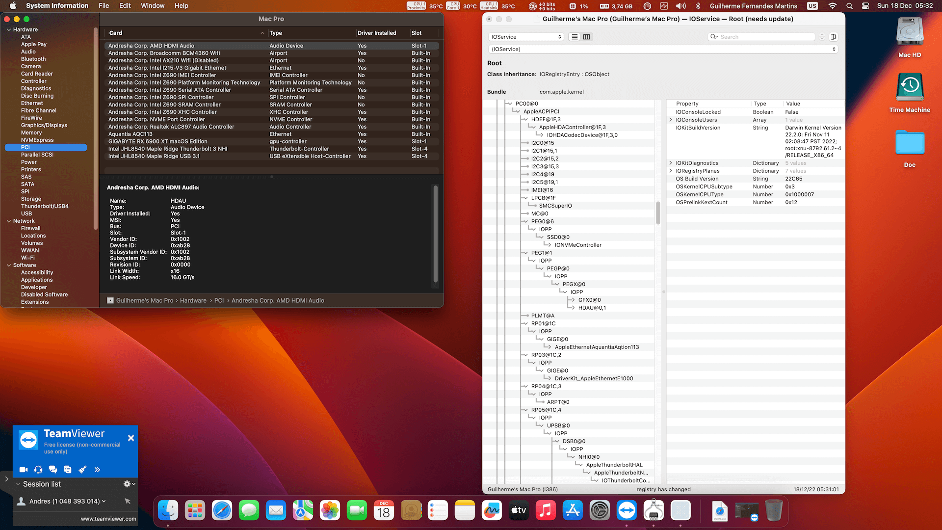 Gigabyte Z690 Aero D + Intel Core i9 12900KF + Gigabyte RX 6900 XT   OpenCore 9