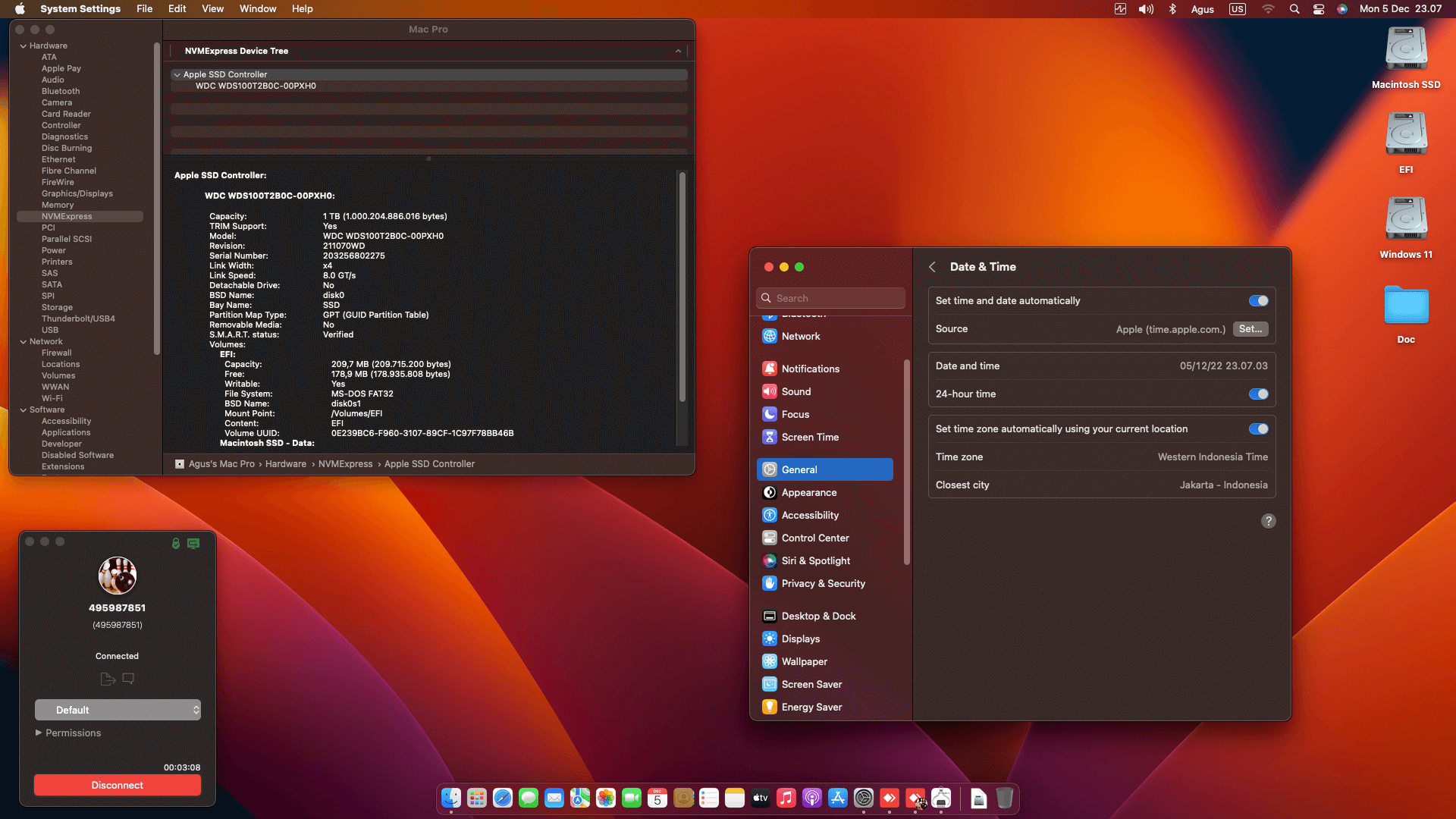 MSI PRO H610M G DDR4 + Intel Core i5 12400F + Power Color RX 580 OpenCore 6