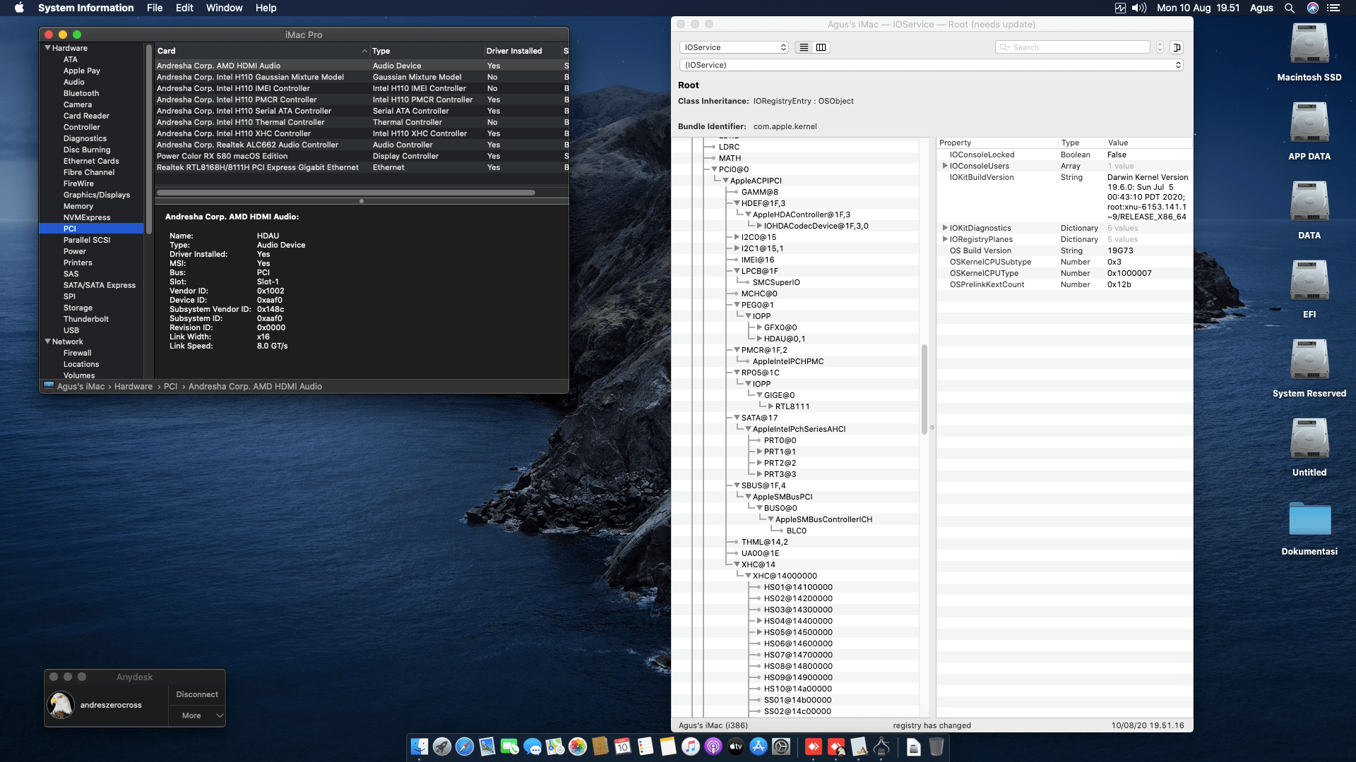 ECS H110M4 C2H + Intel Core i5 7400 + Power Color RX 580 8