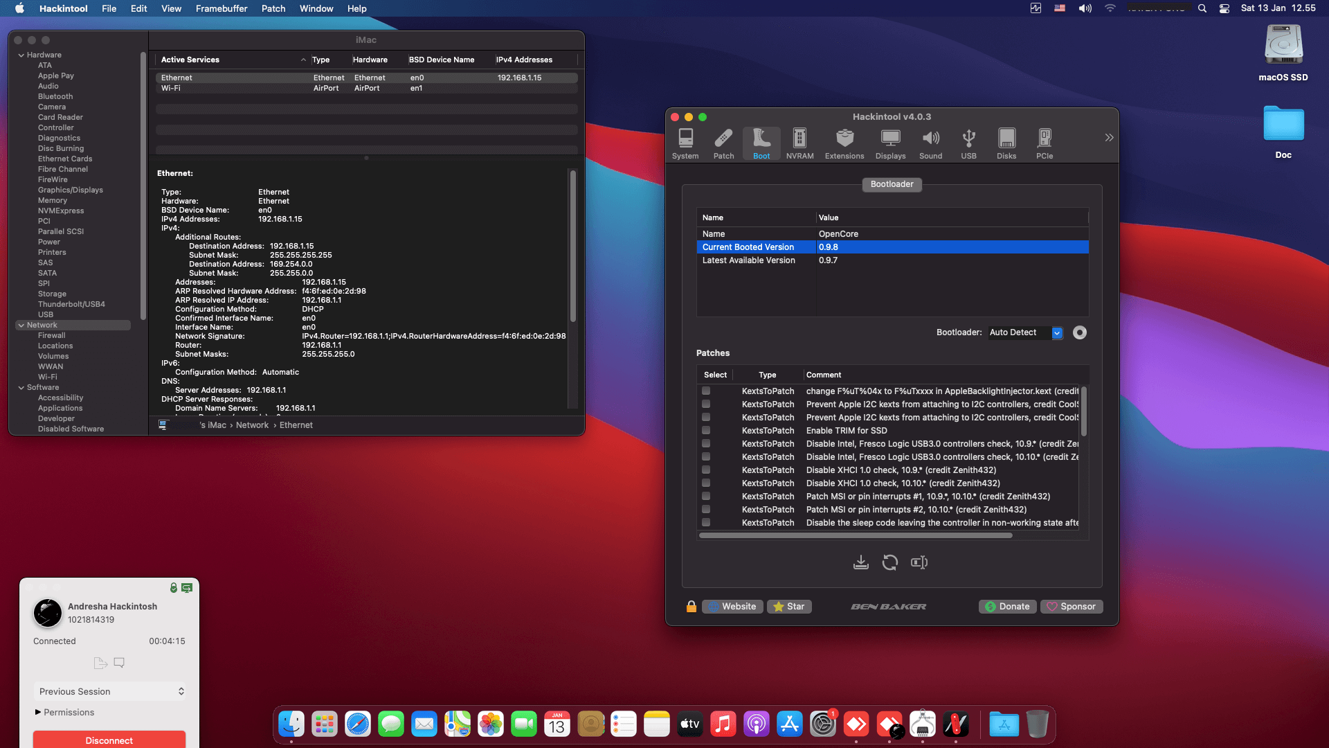Gigabyte Z370 HD3 + Intel Core i5 8600K + Vurrion GT 710   OpenCore 1