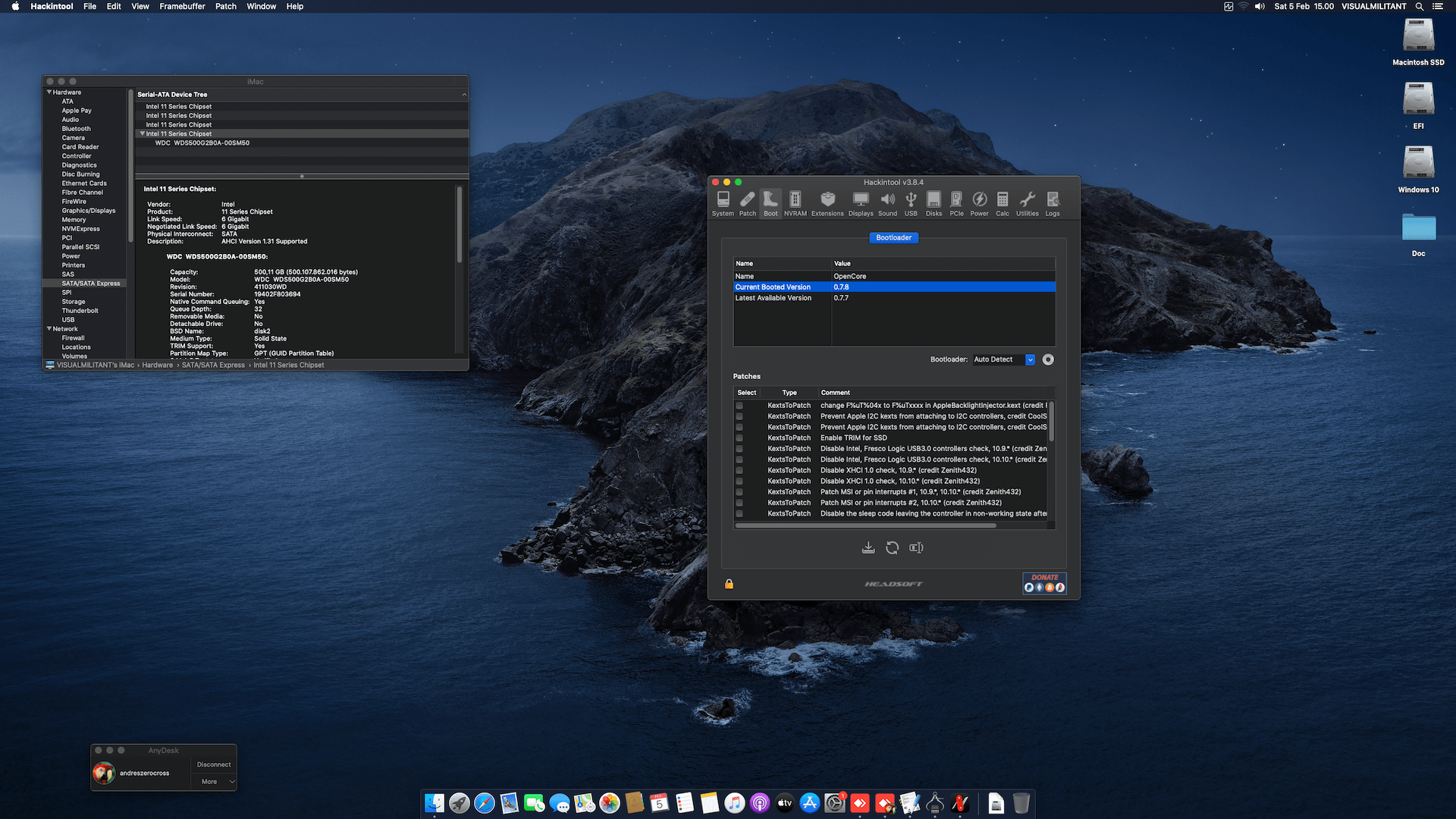 Asrock Z390 Phantom Gaming ITX:AC + Intel Core i5 9600K + Gigabyte RX Vega 56   OpenCore 8