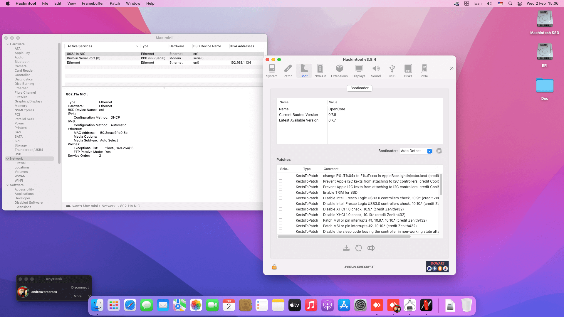 Asus B150 Pro Gaming D3 + Intel Core i7 7700 + Asus GTX 1070 (Disabled)   OpenCore 8