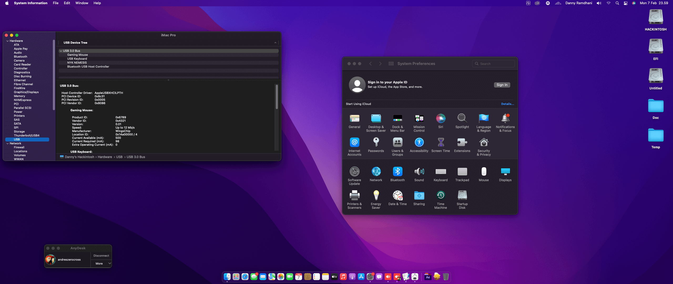 Gigabyte GA B85M D3H + Intel Core i7 4790 + Power Color RX 580   OpenCore 3