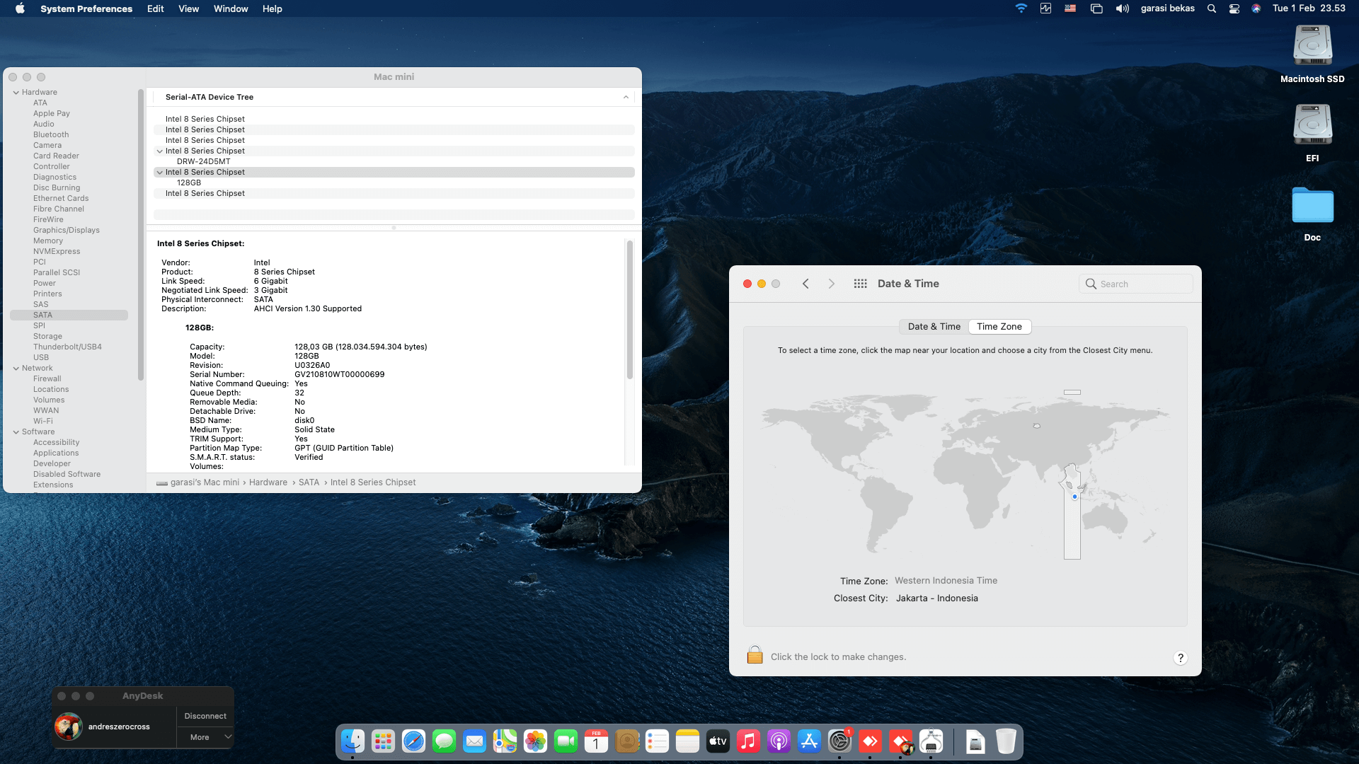 Jetway TiB85MG + Intel Core i3 4130   OpenCore 6