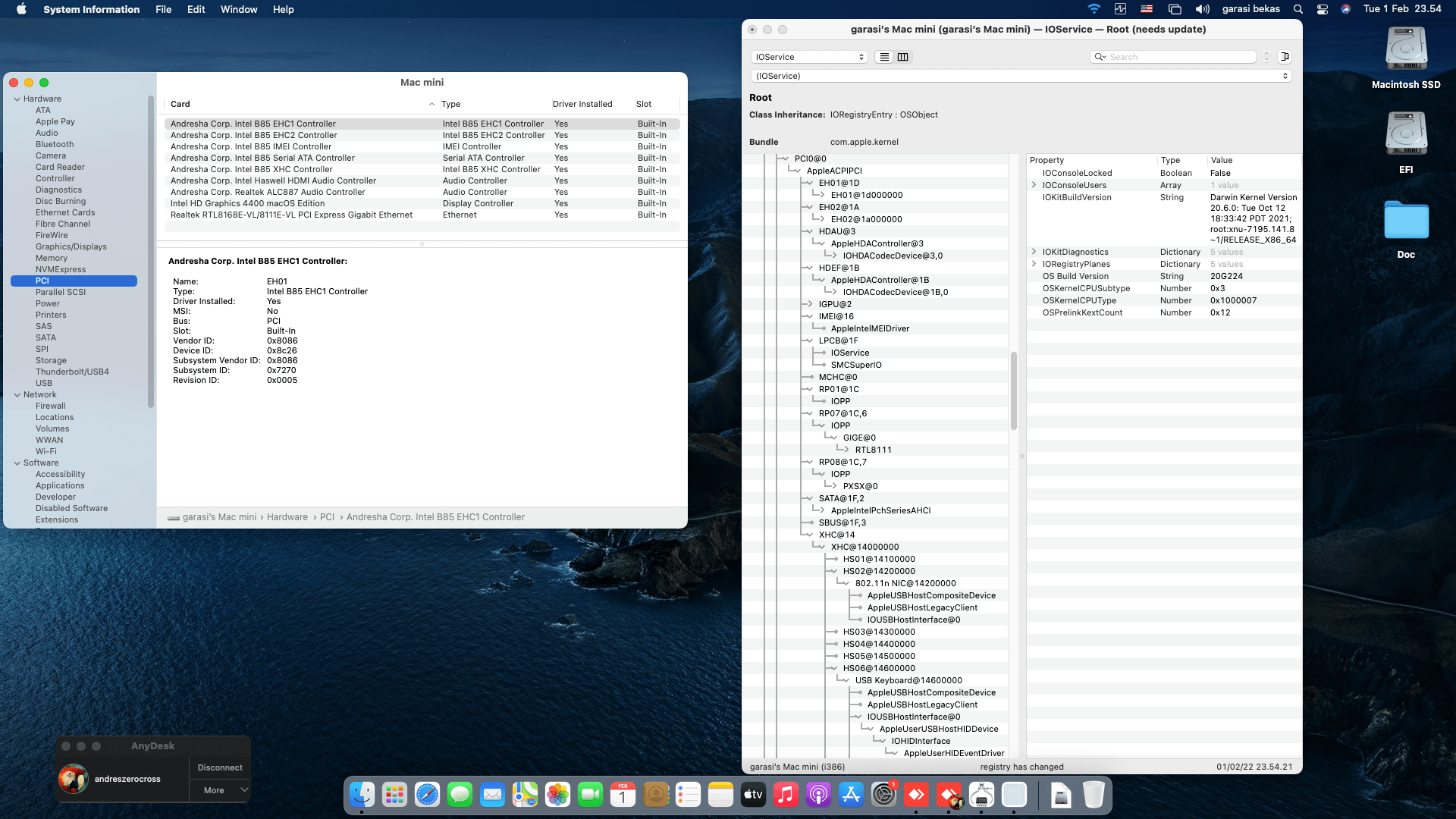 Jetway TiB85MG + Intel Core i3 4130   OpenCore 9