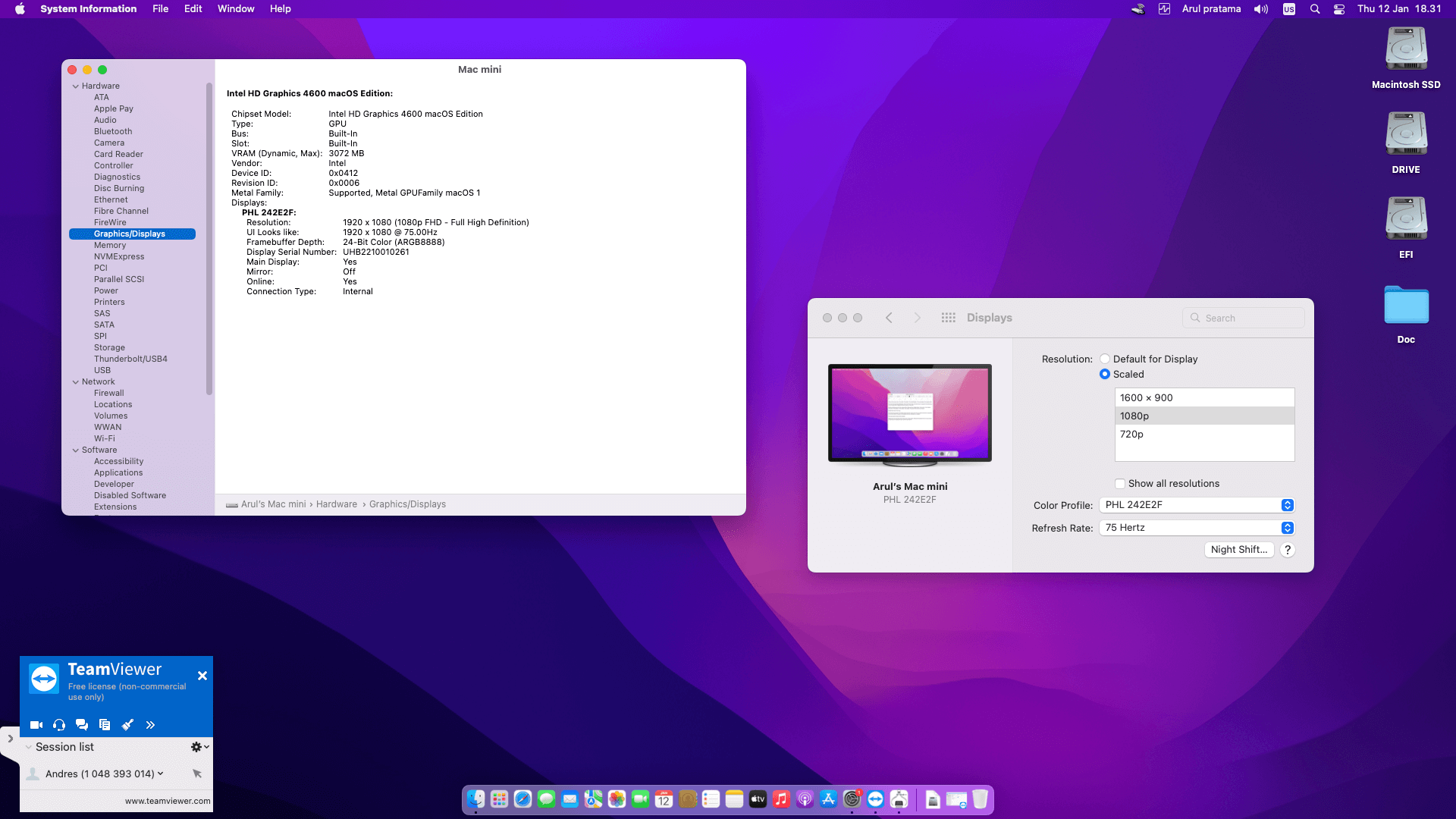 MSI H81M E33 + Intel Core i5 4460   OpenCore 4