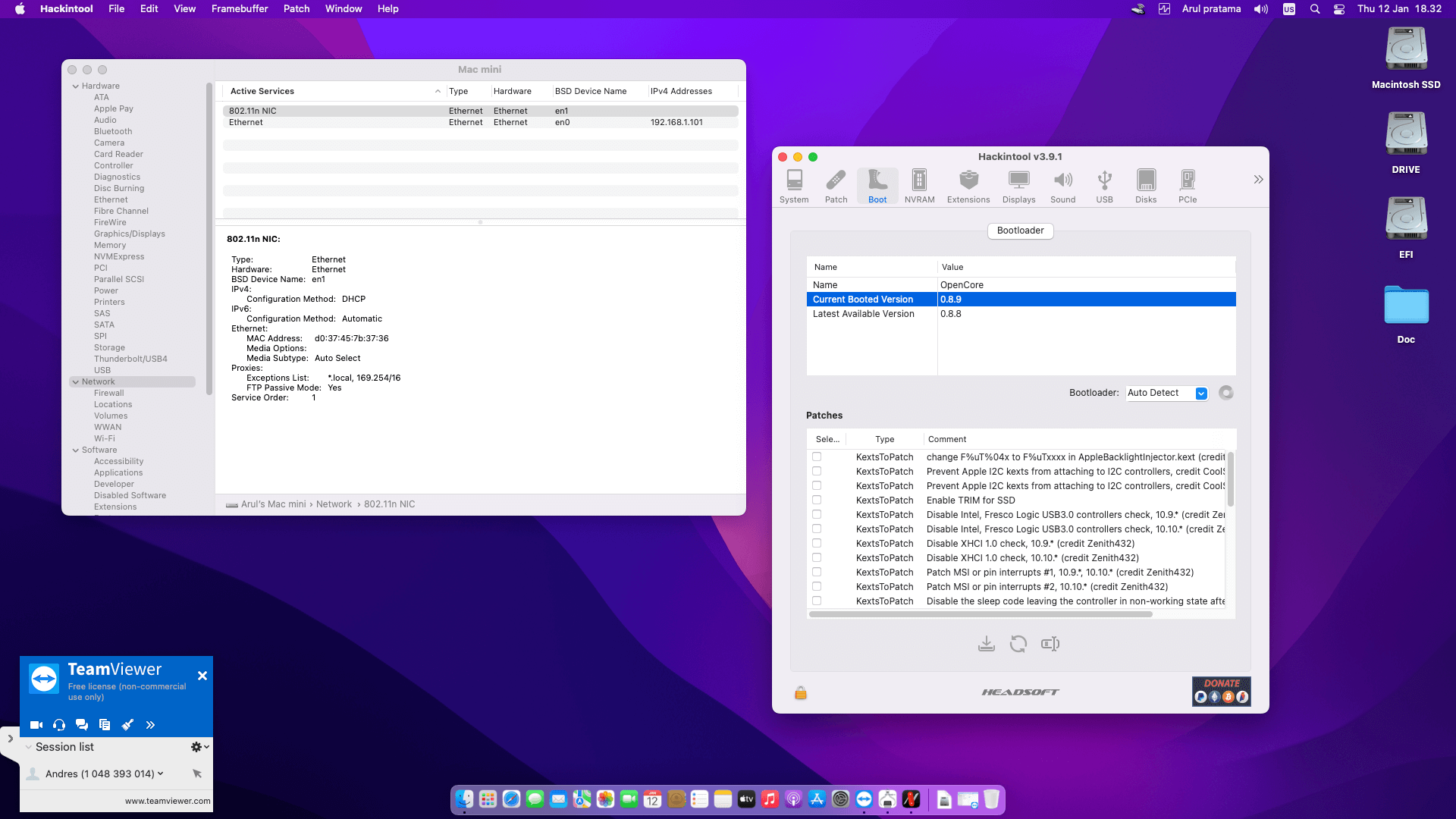 MSI H81M E33 + Intel Core i5 4460   OpenCore 8