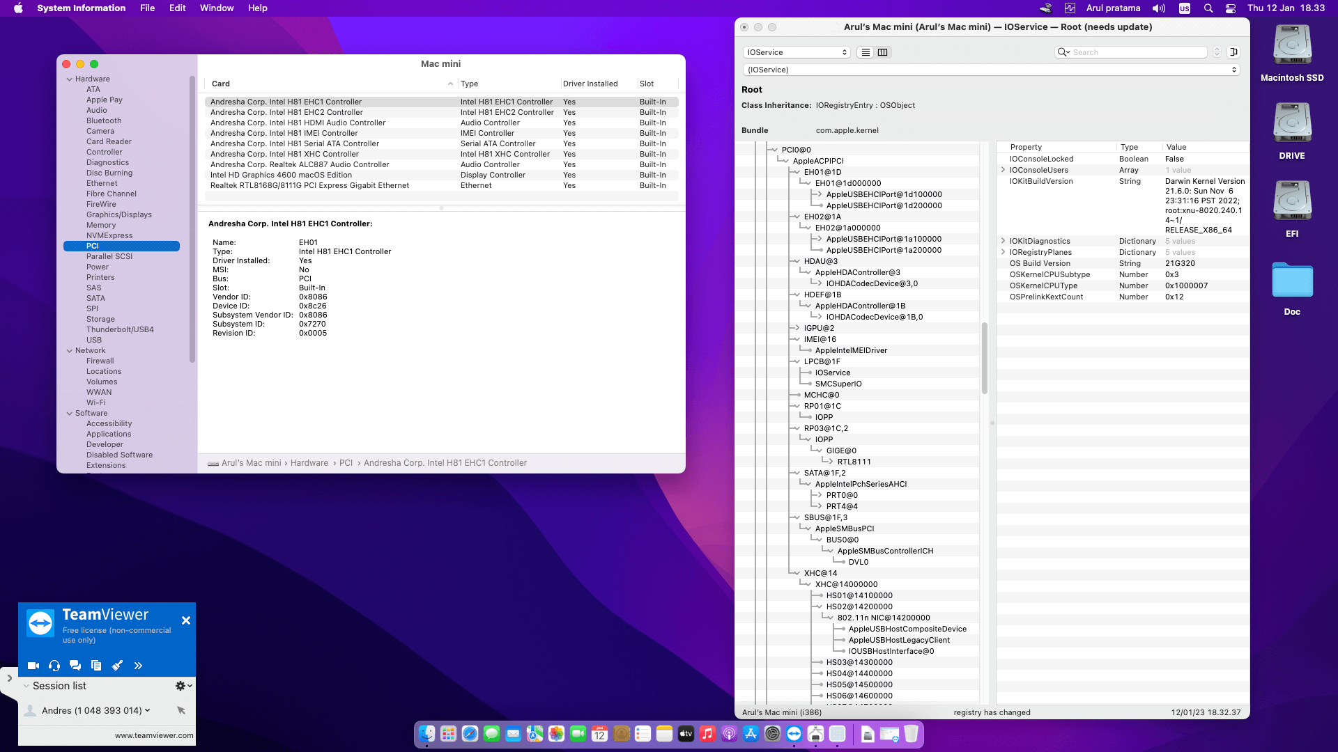 MSI H81M E33 + Intel Core i5 4460   OpenCore 9