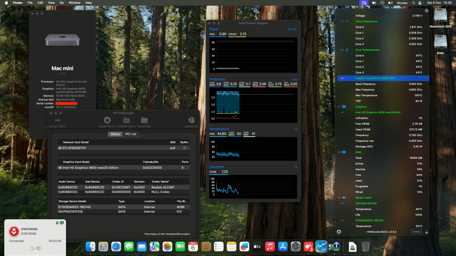 Maxus H81M X5P + Intel Core i5 4690   OpenCore 1