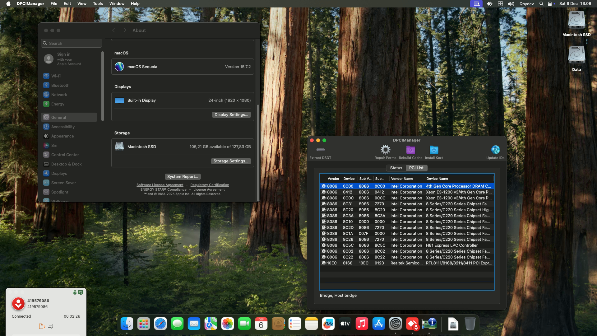 Maxus H81M X5P + Intel Core i5 4690   OpenCore 1