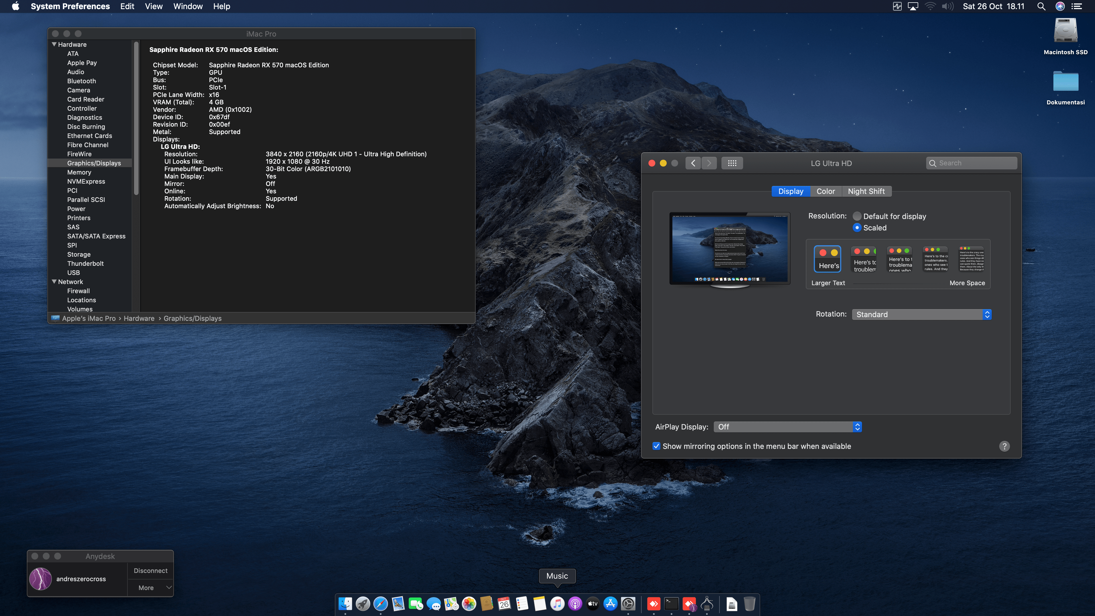 Gigabyte B360N Wifi + Intel Core i5 9400F + Sapphire RX 570 6