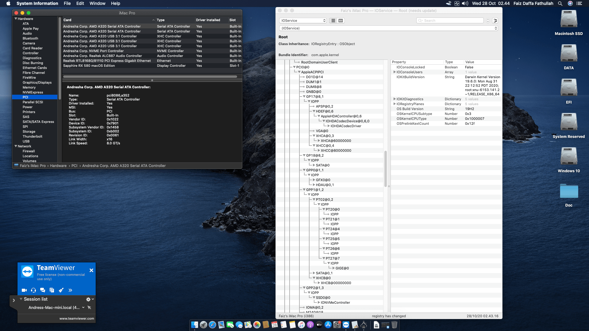 Gigabyte GA A320M S2H + AMD Ryzen 5 3400G + Sapphire RX 580   OpenCore 9
