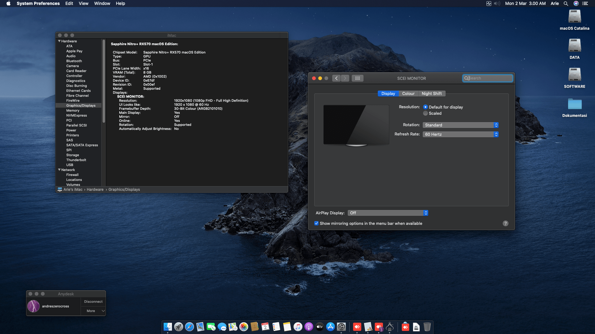 Gigabyte GA Z77X D3H + Intel Core i7 3770 + Sapphire Nitro+ RX 570 4
