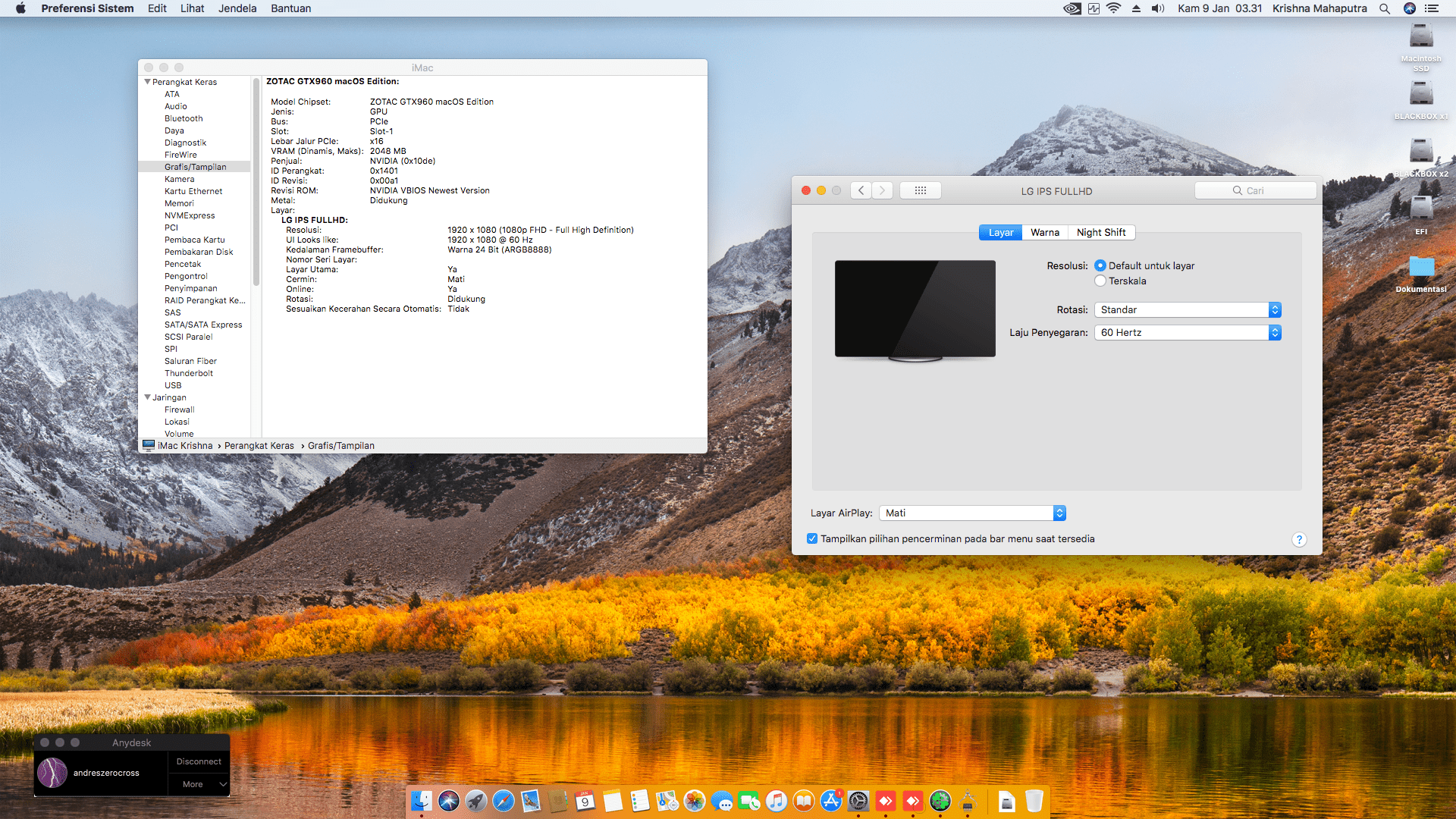 Gigabyte H110M DS2 + Intel Core i7 6700 + Zotac GTX 960 6