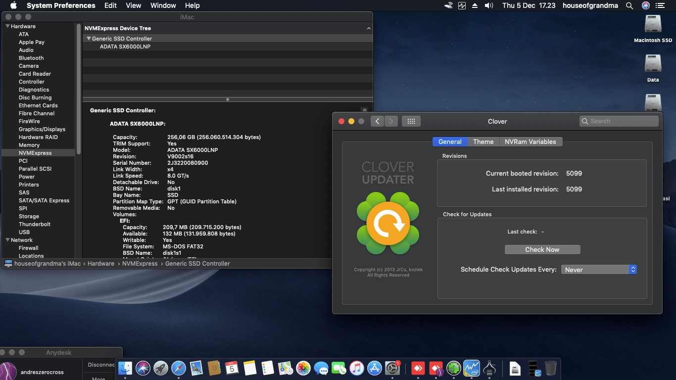 Gigabyte H370N WIFI + Intel Core i5 9600K + Sapphire Radeon RX 590 7