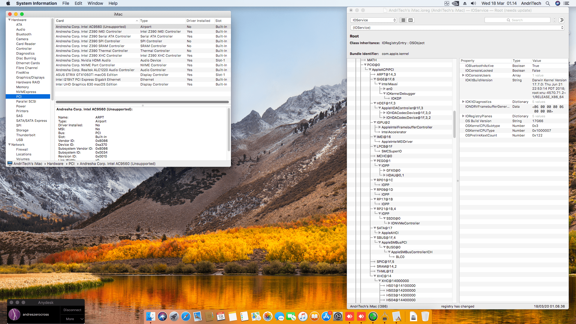 Gigabyte Z390 Aorus Master + Intel Core i9 9900K + Asus ROG Strix GTX 1050Ti 10