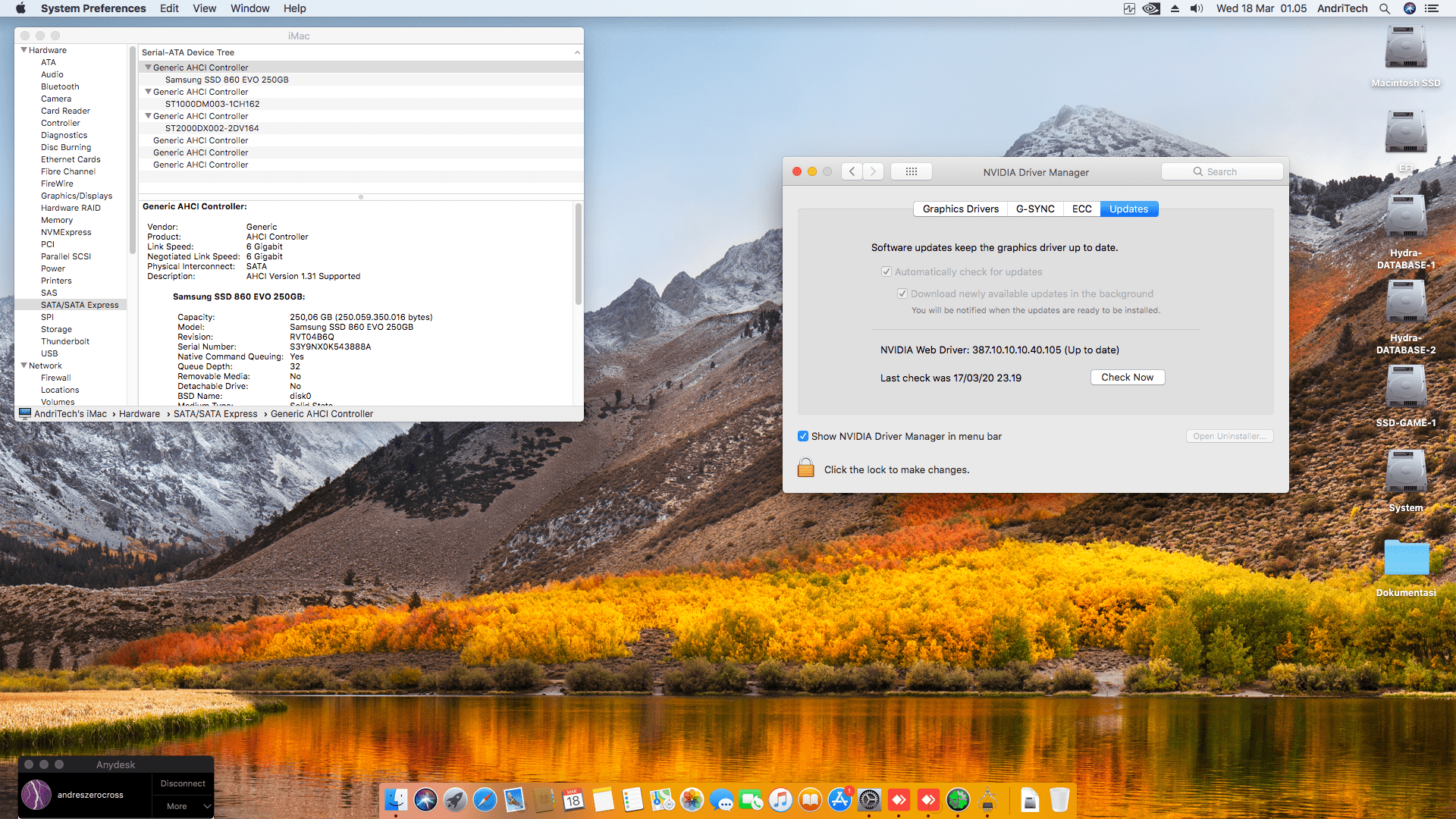 Gigabyte Z390 Aorus Master + Intel Core i9 9900K + Asus ROG Strix GTX 1050Ti 8