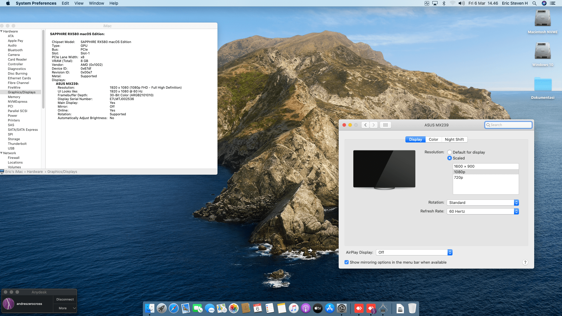 Gigabyte Z390 Aorus Master + Intel Core i9 9900KS + Sapphire RX 580 7