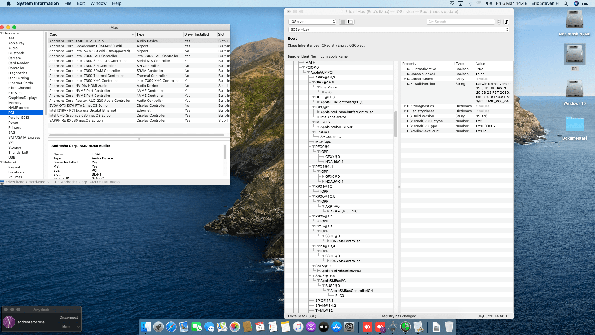 Gigabyte Z390 Aorus Master + Intel Core i9 9900KS + Sapphire RX 580 9