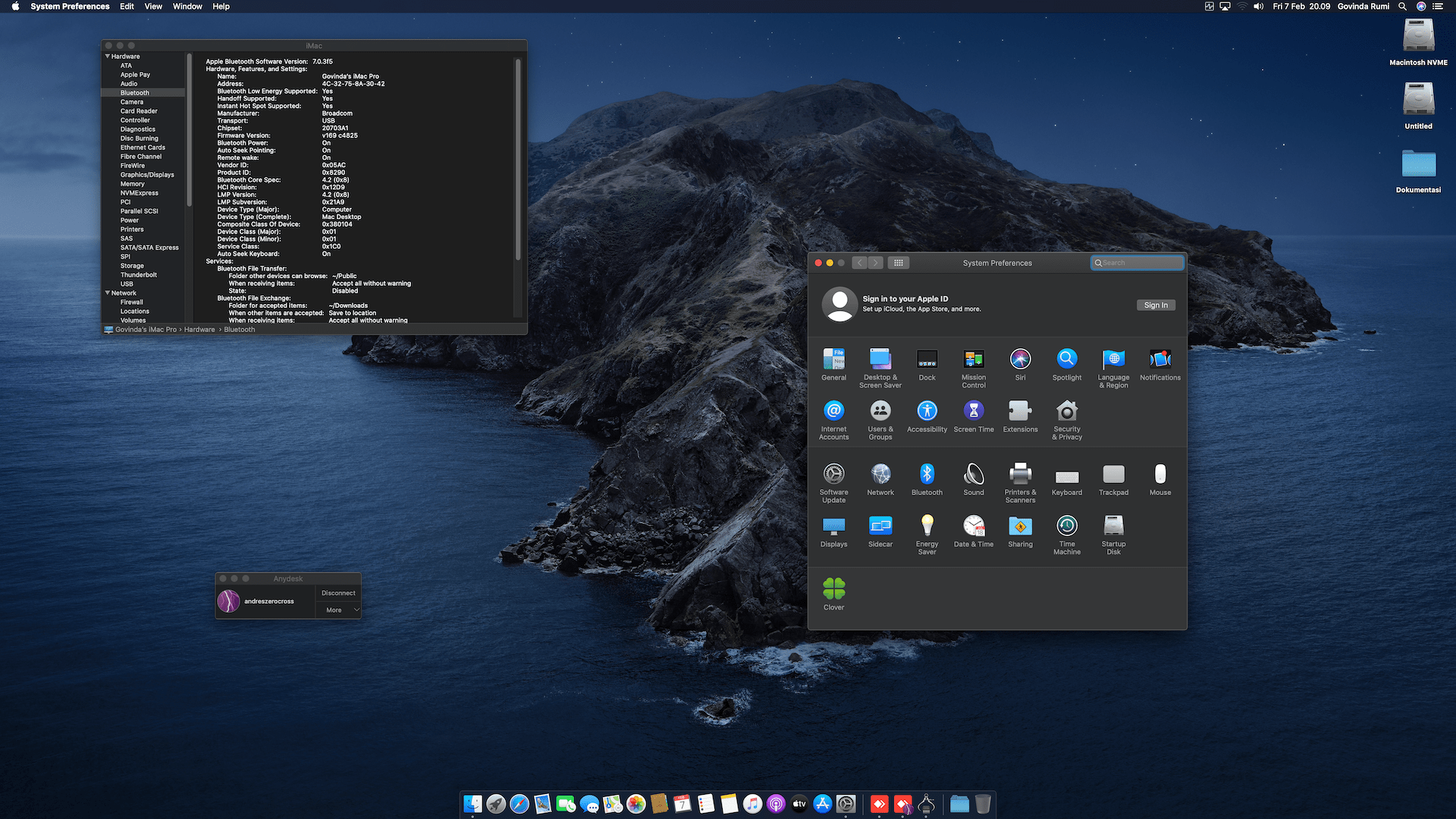 Gigabyte Z390 Aorus Ultra + Intel Core i7 9700K + Sapphire Vega 64 3