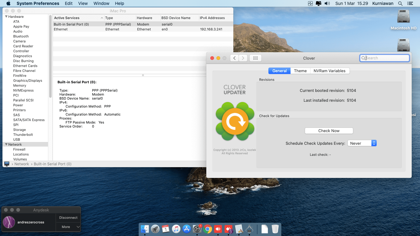 Gigabyte Z390 UD + Intel Core i5 9400F + Asrock RX 570 9