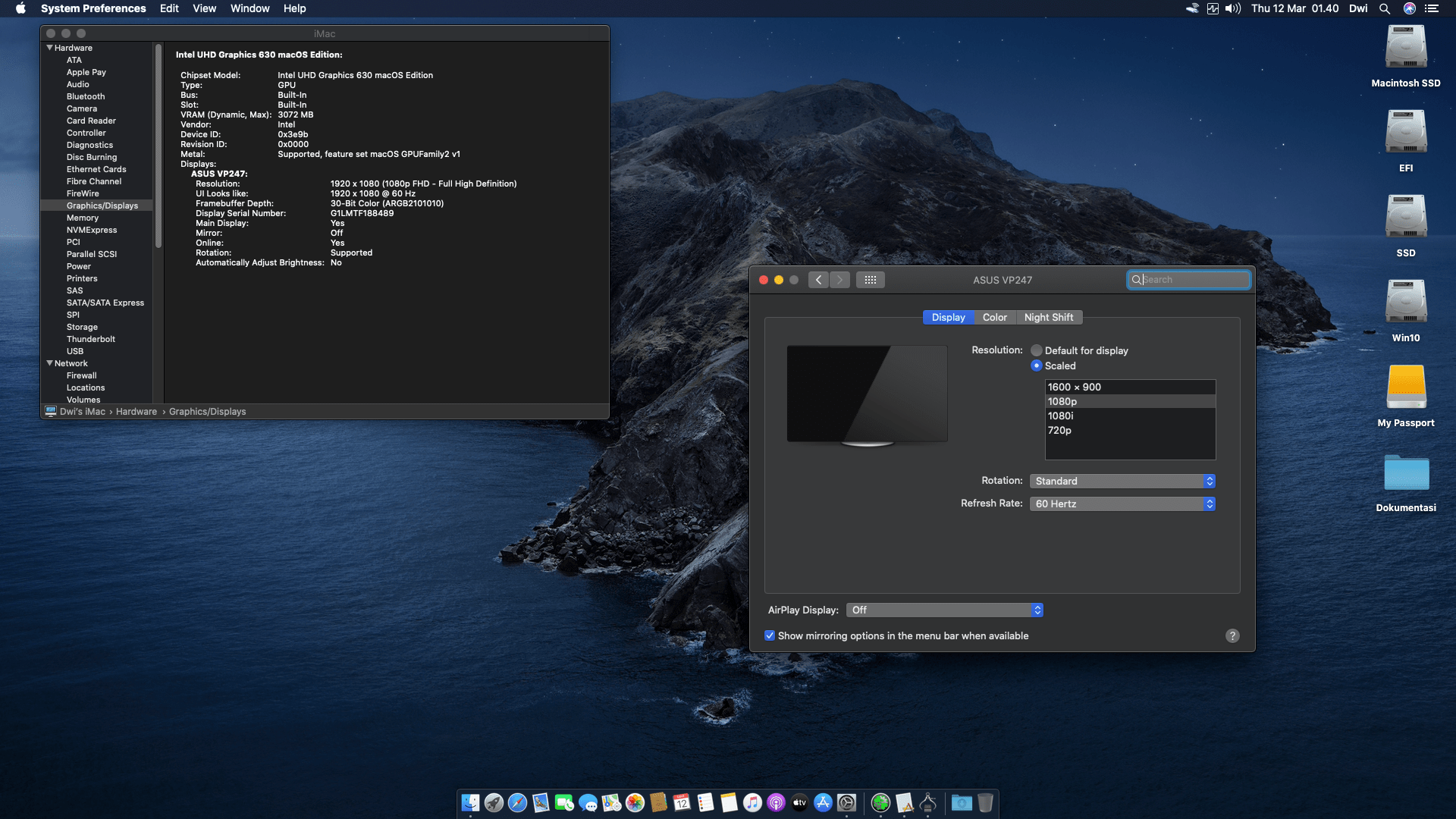 Gigabyte Z390 UD 2nd + Intel Core i5 9400 4