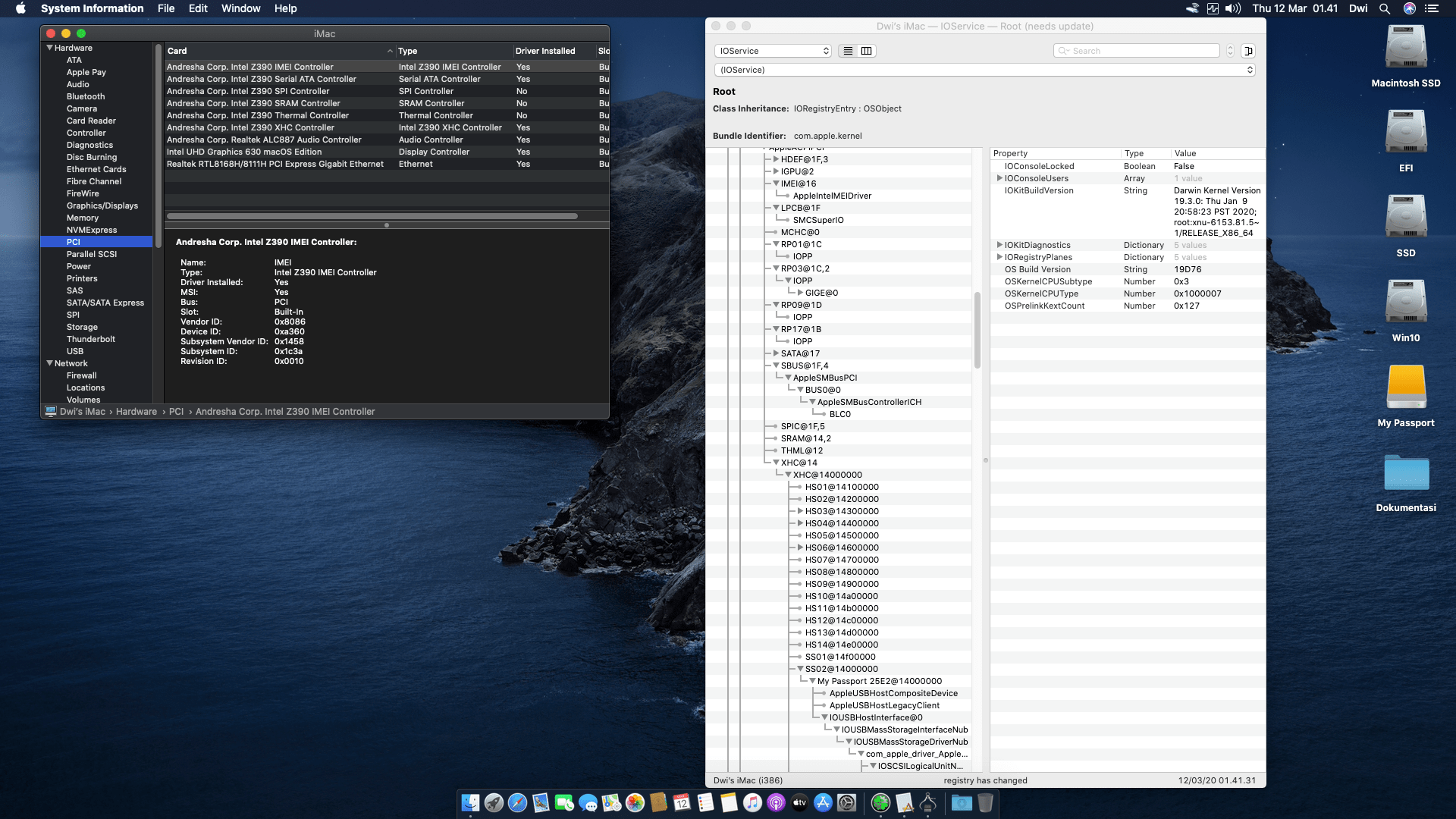 Gigabyte Z390 UD 2nd + Intel Core i5 9400 9