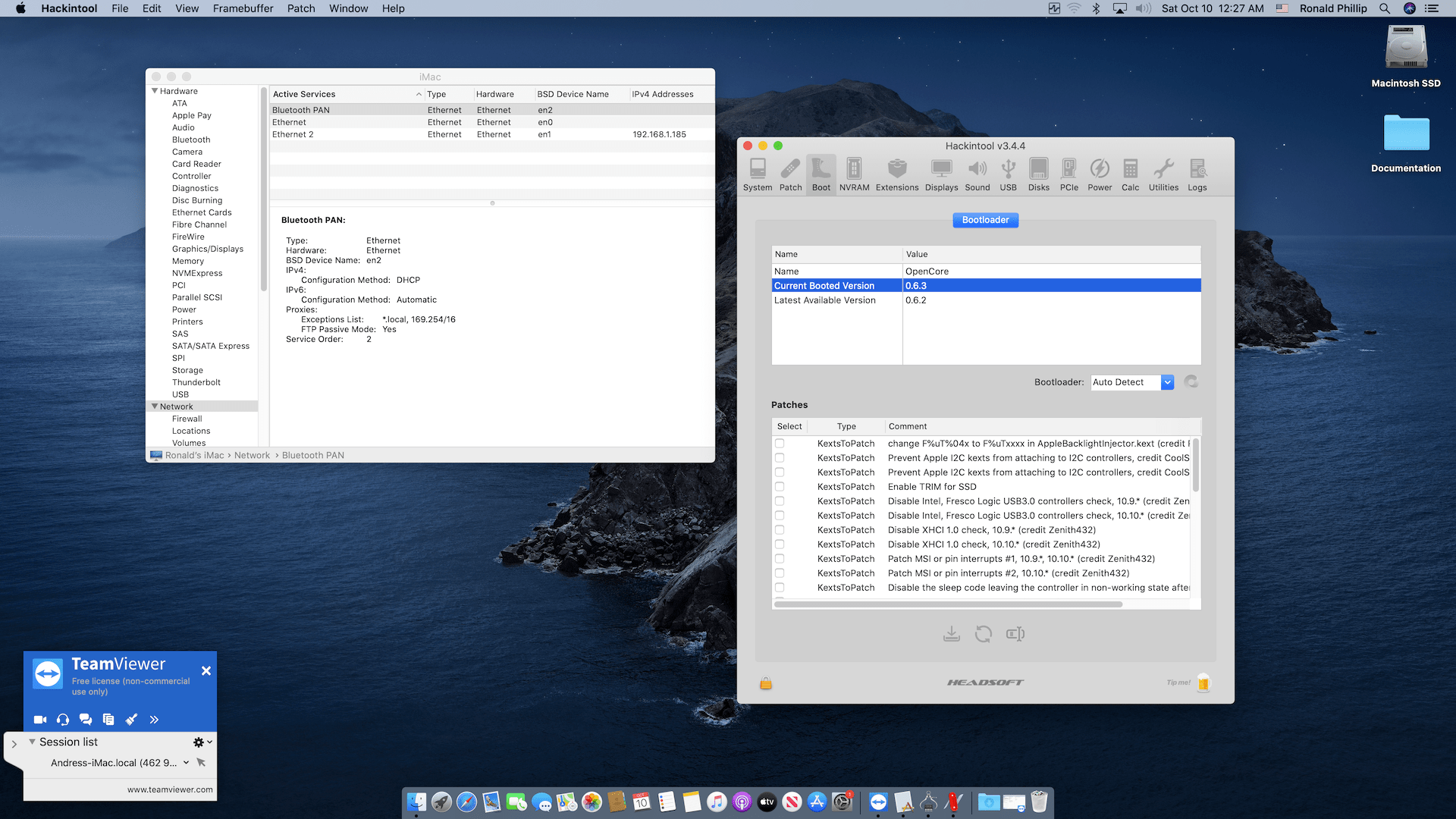 Gigabyte Z490I Aorus Ultra + Intel Core i5 10500 + HP AMD RX 580   OpenCore 8