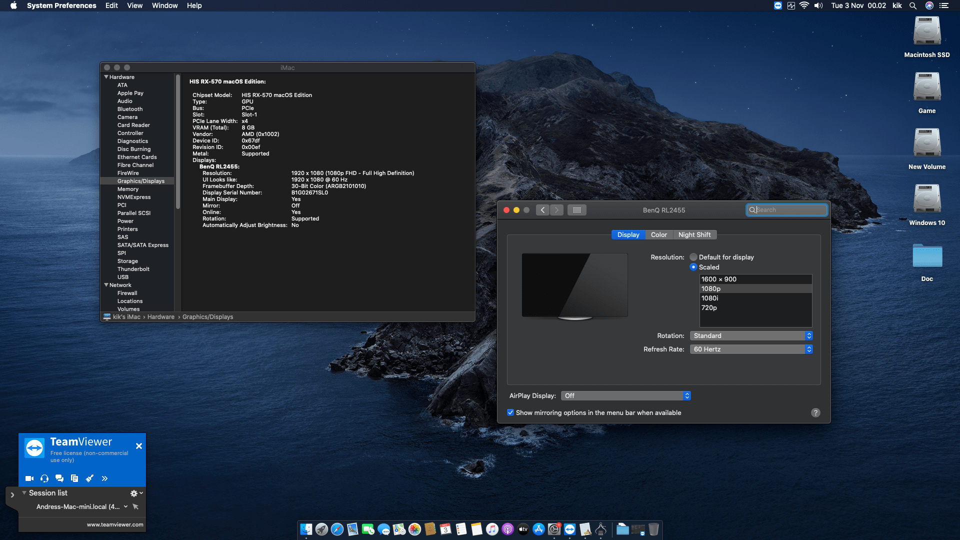 Gigabyte Z77M D3H + Intel Core i7 3770 + HIS RX 570 OpenCore 4